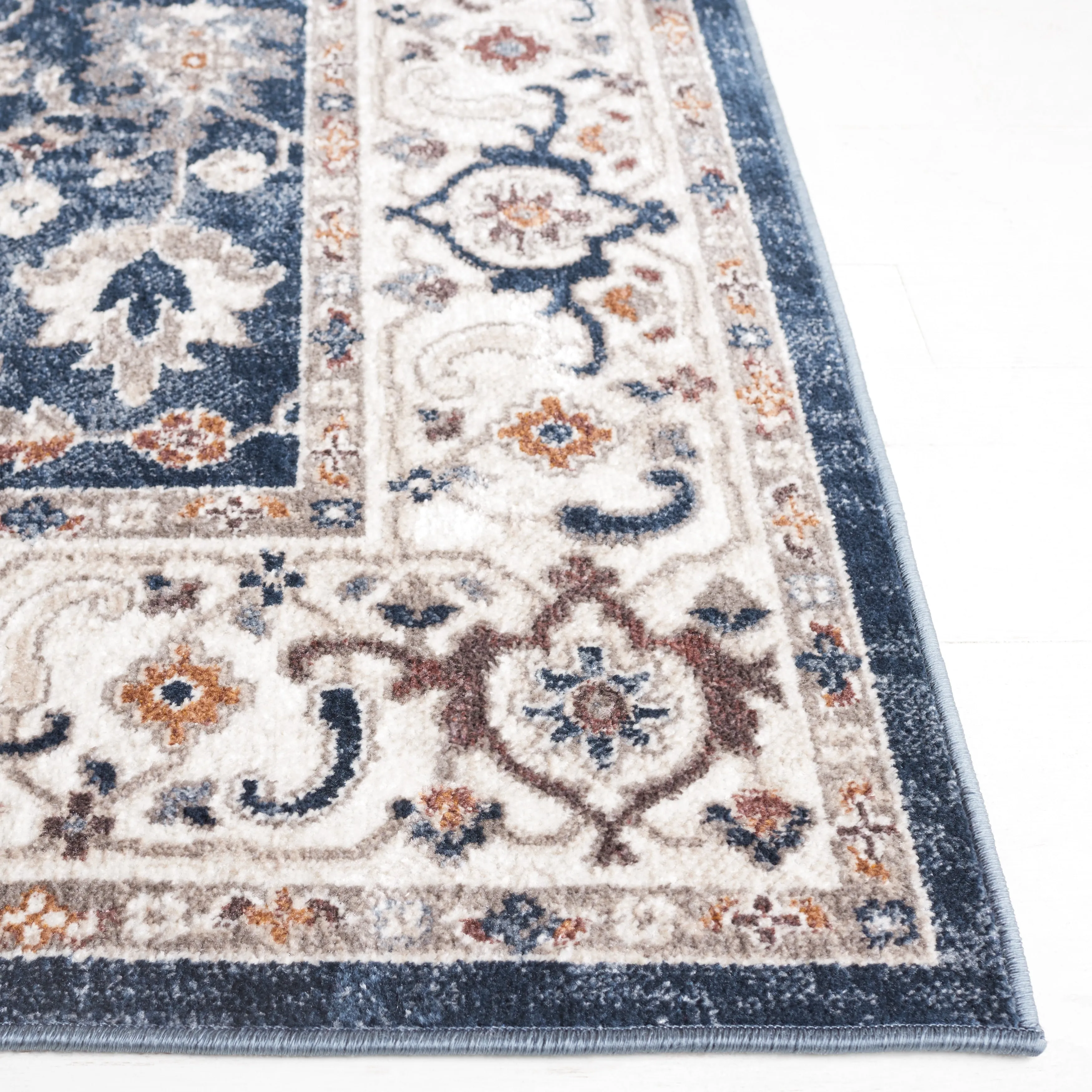 SAFAVIEH Bayside Machine Washable Boel Oriental Rug