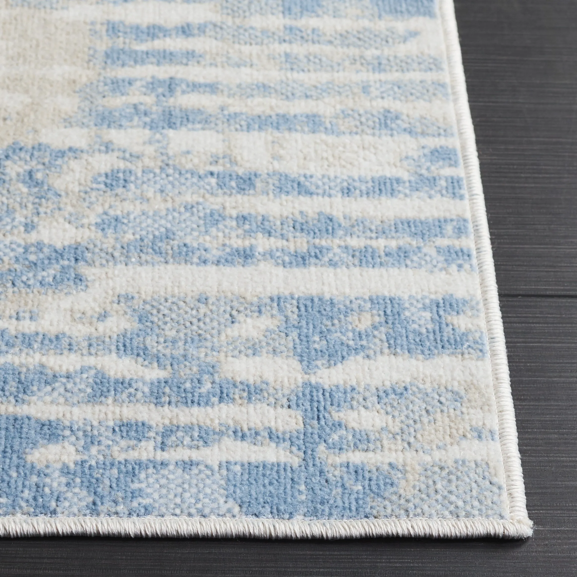 SAFAVIEH Bayside Machine Washable Neshka Modern Abstract Rug