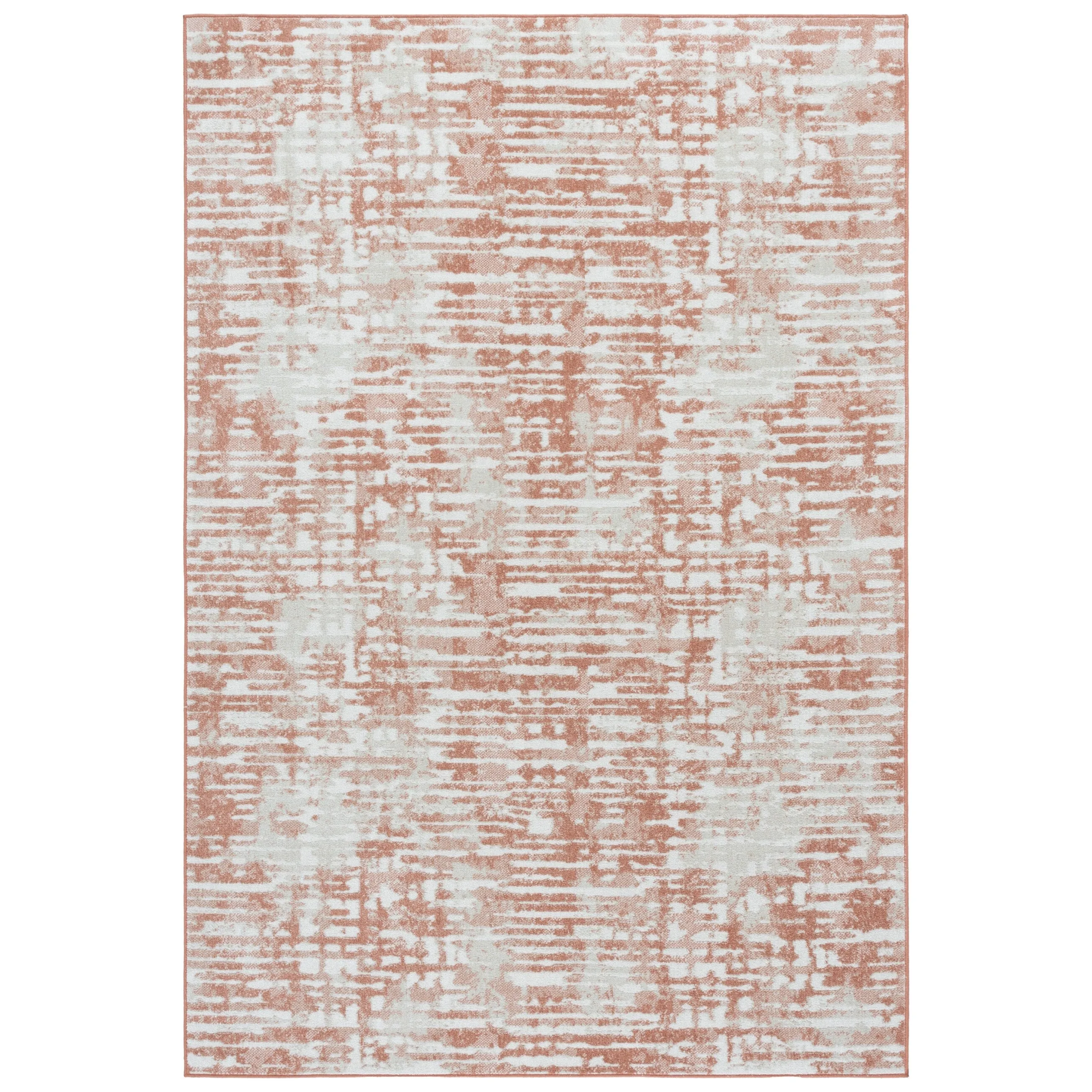 SAFAVIEH Bayside Machine Washable Neshka Modern Abstract Rug