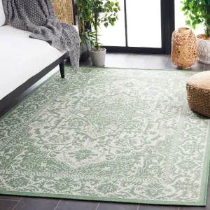 SAFAVIEH Bermuda Bernadien Geometric Indoor/Outdoor Waterproof Rug