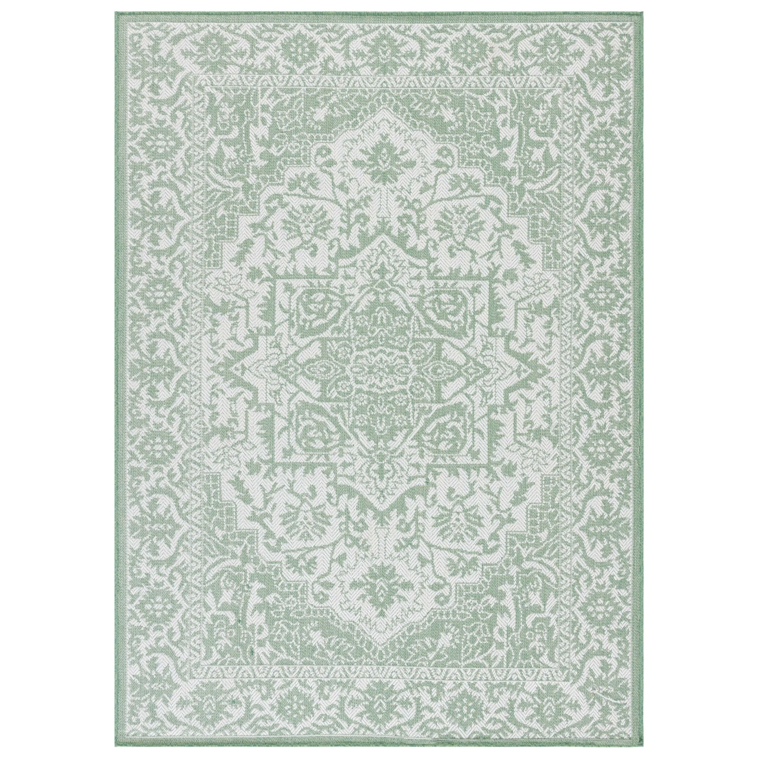 SAFAVIEH Bermuda Bernadien Geometric Indoor/Outdoor Waterproof Rug