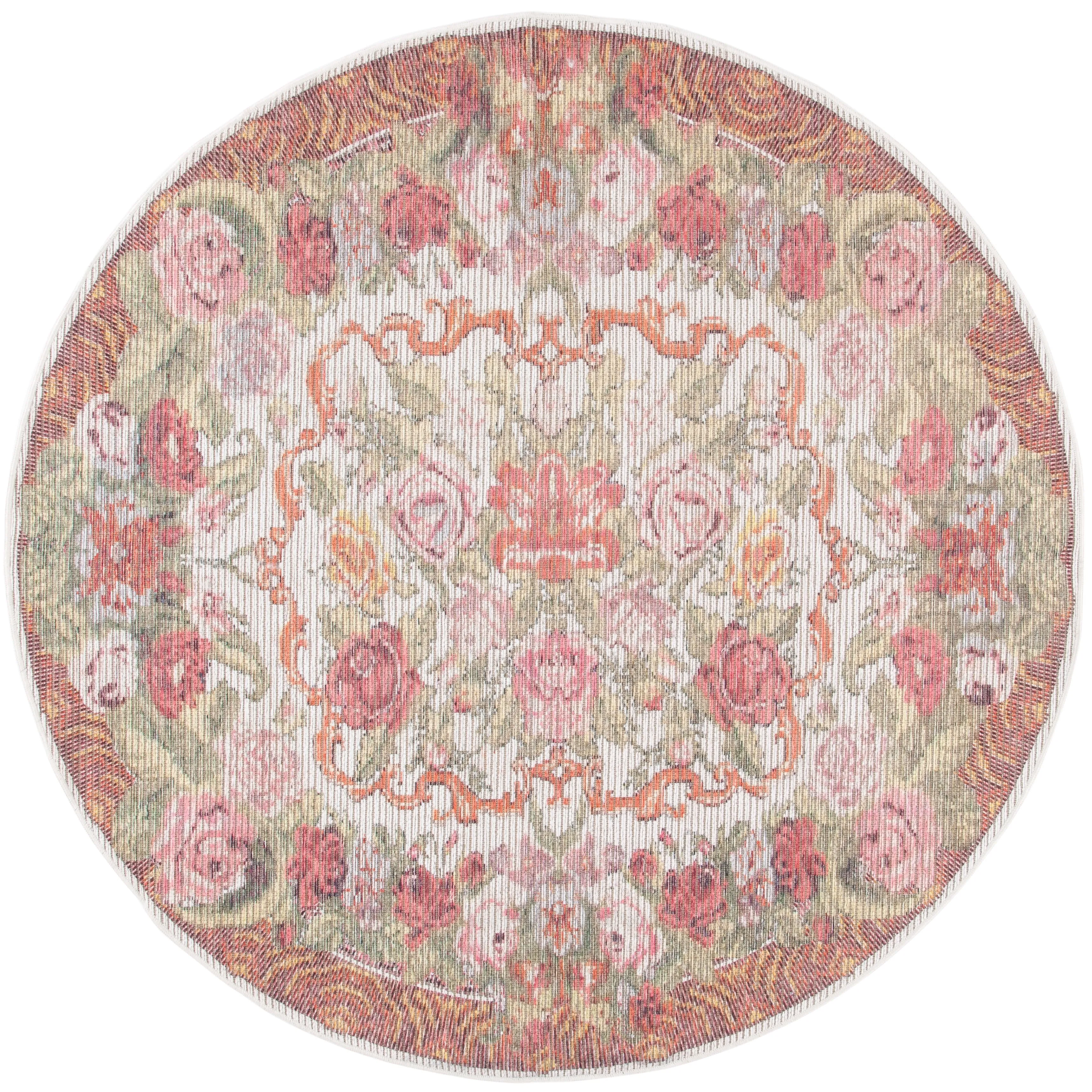 SAFAVIEH Besarabian Machine Washable Jyotsna French Country Rug