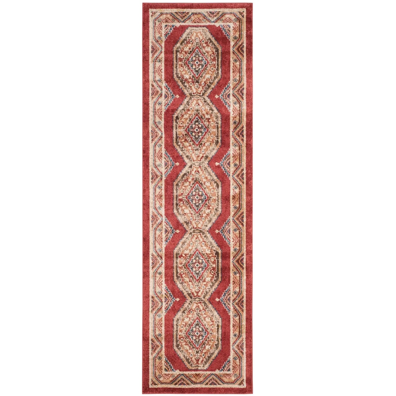 SAFAVIEH Bijar Corline Traditional Distressed Oriental Rug