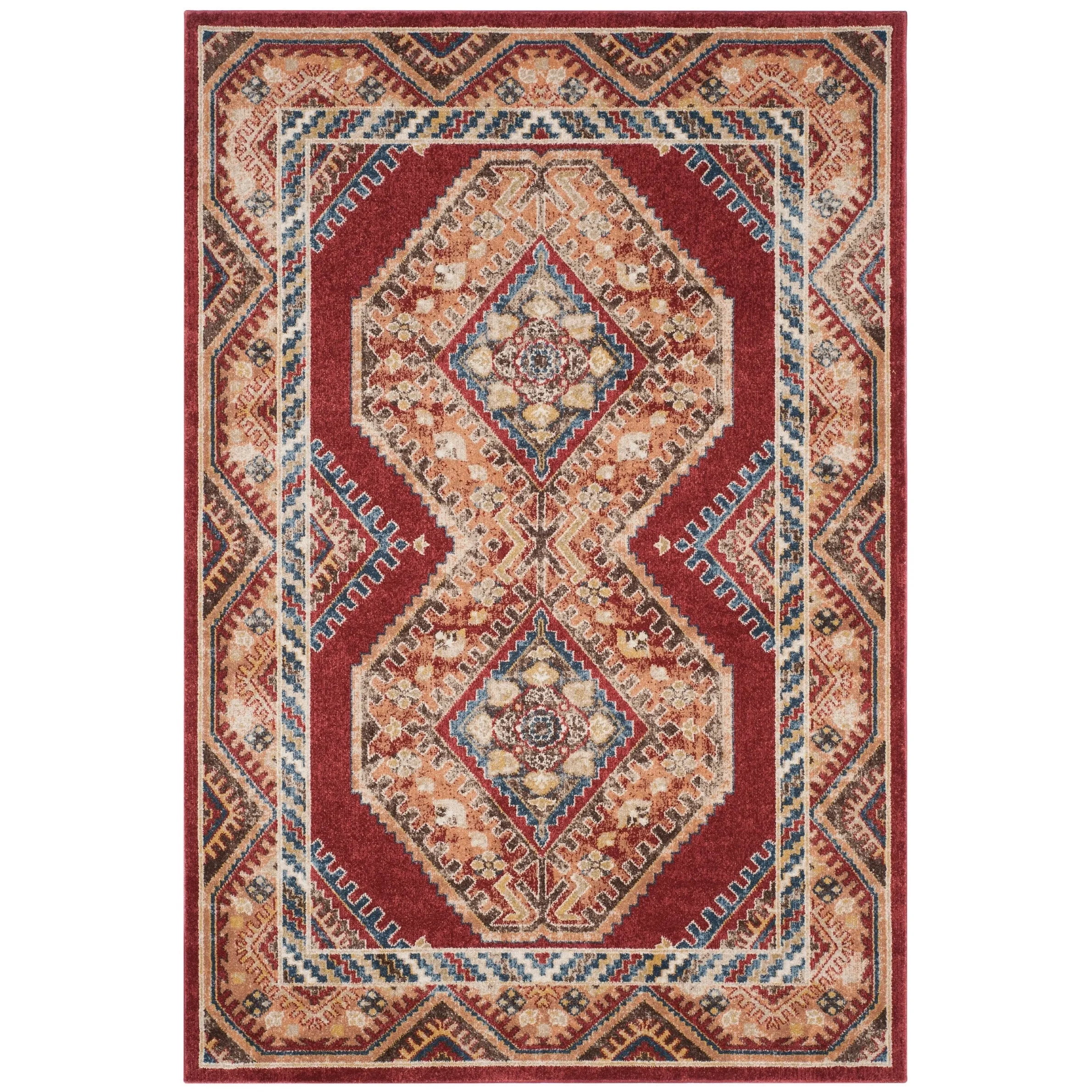 SAFAVIEH Bijar Corline Traditional Distressed Oriental Rug