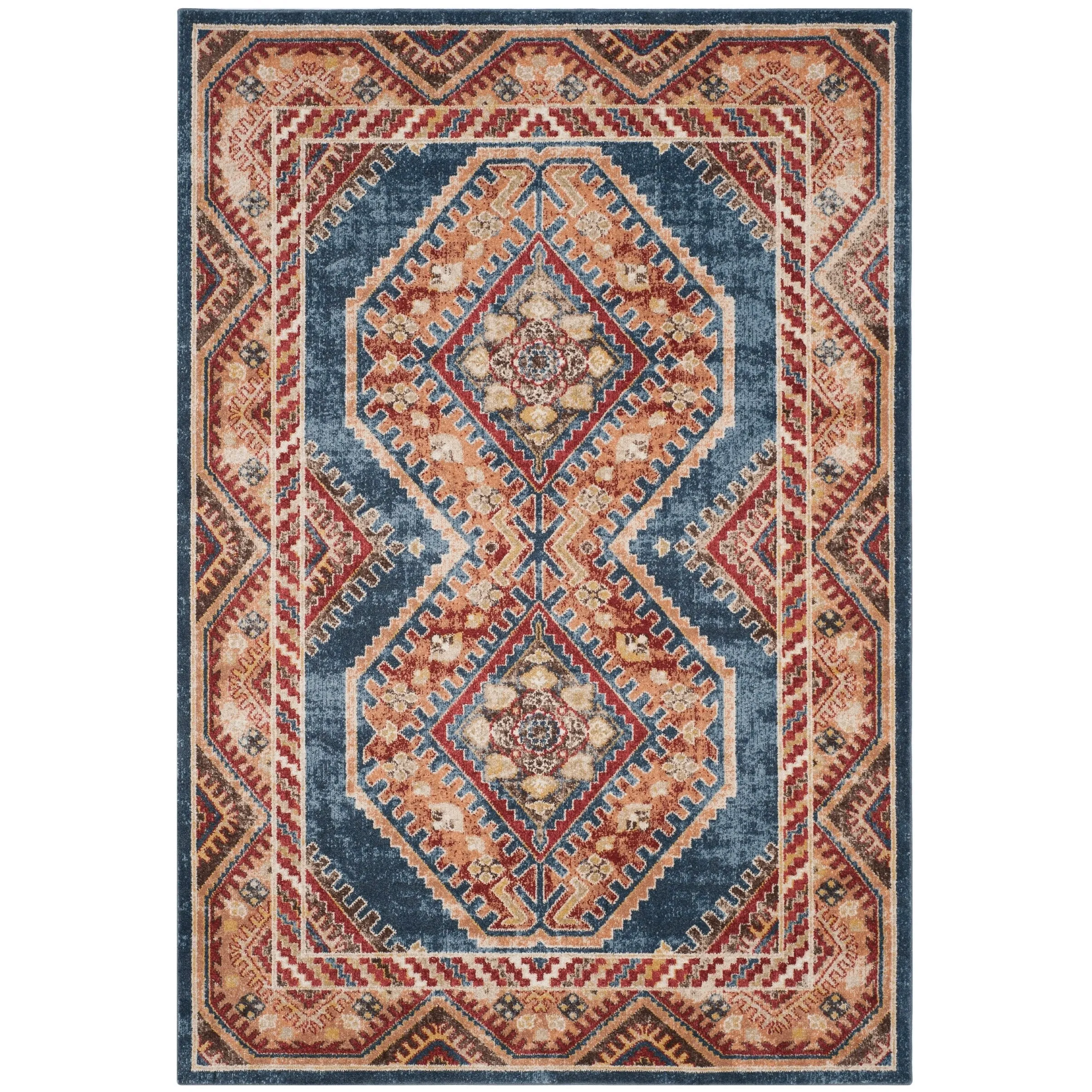 SAFAVIEH Bijar Corline Traditional Distressed Oriental Rug