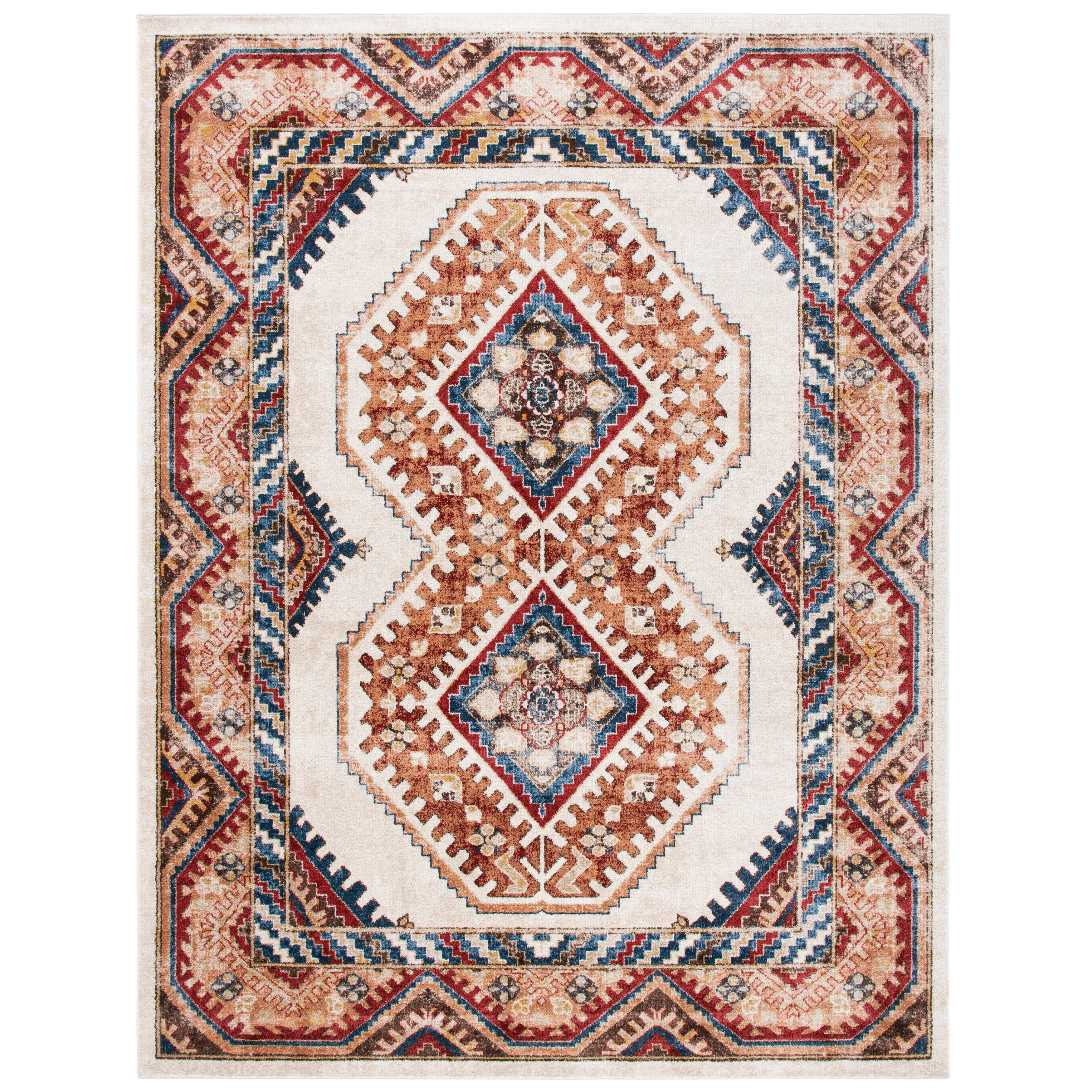 SAFAVIEH Bijar Corline Traditional Distressed Oriental Rug