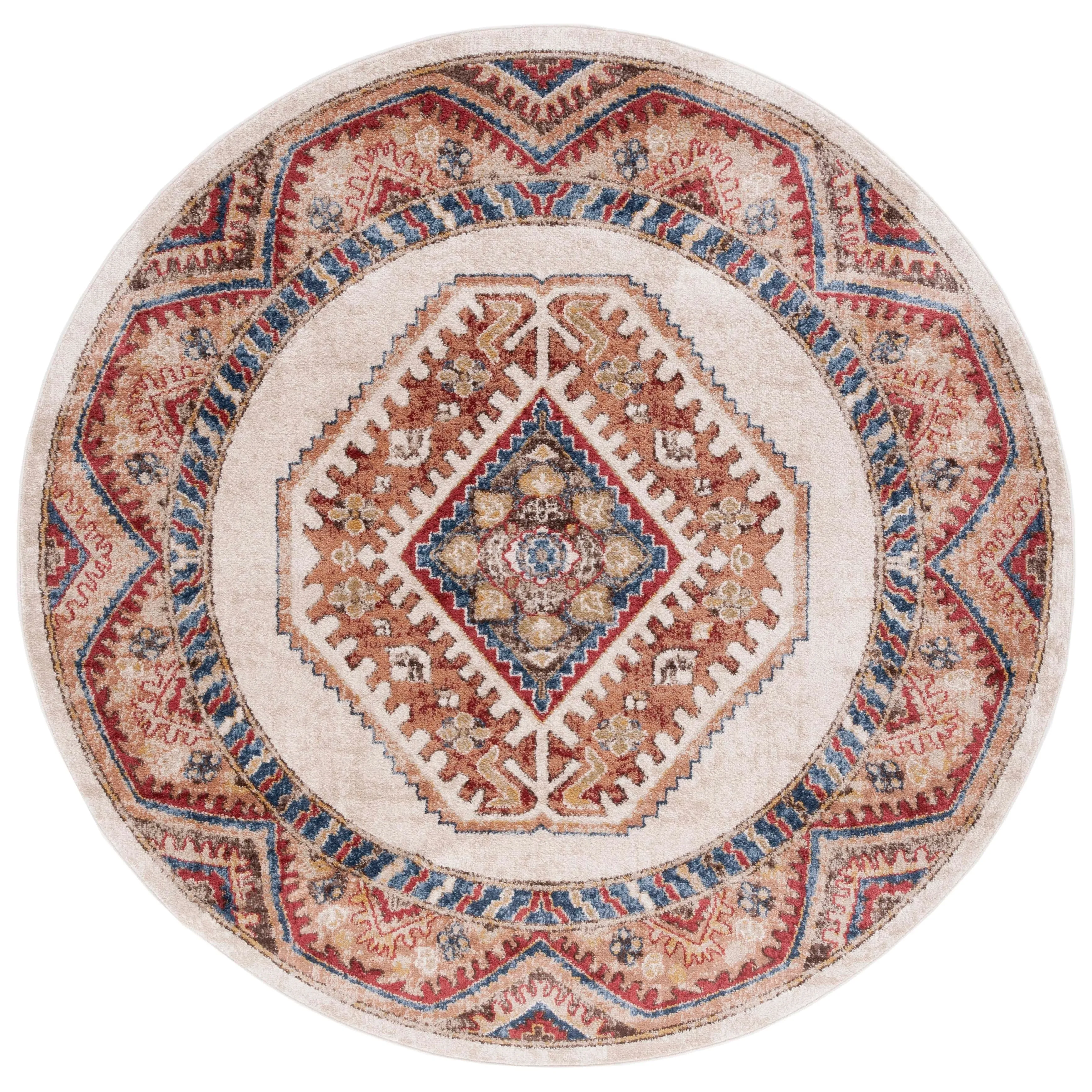 SAFAVIEH Bijar Corline Traditional Distressed Oriental Rug