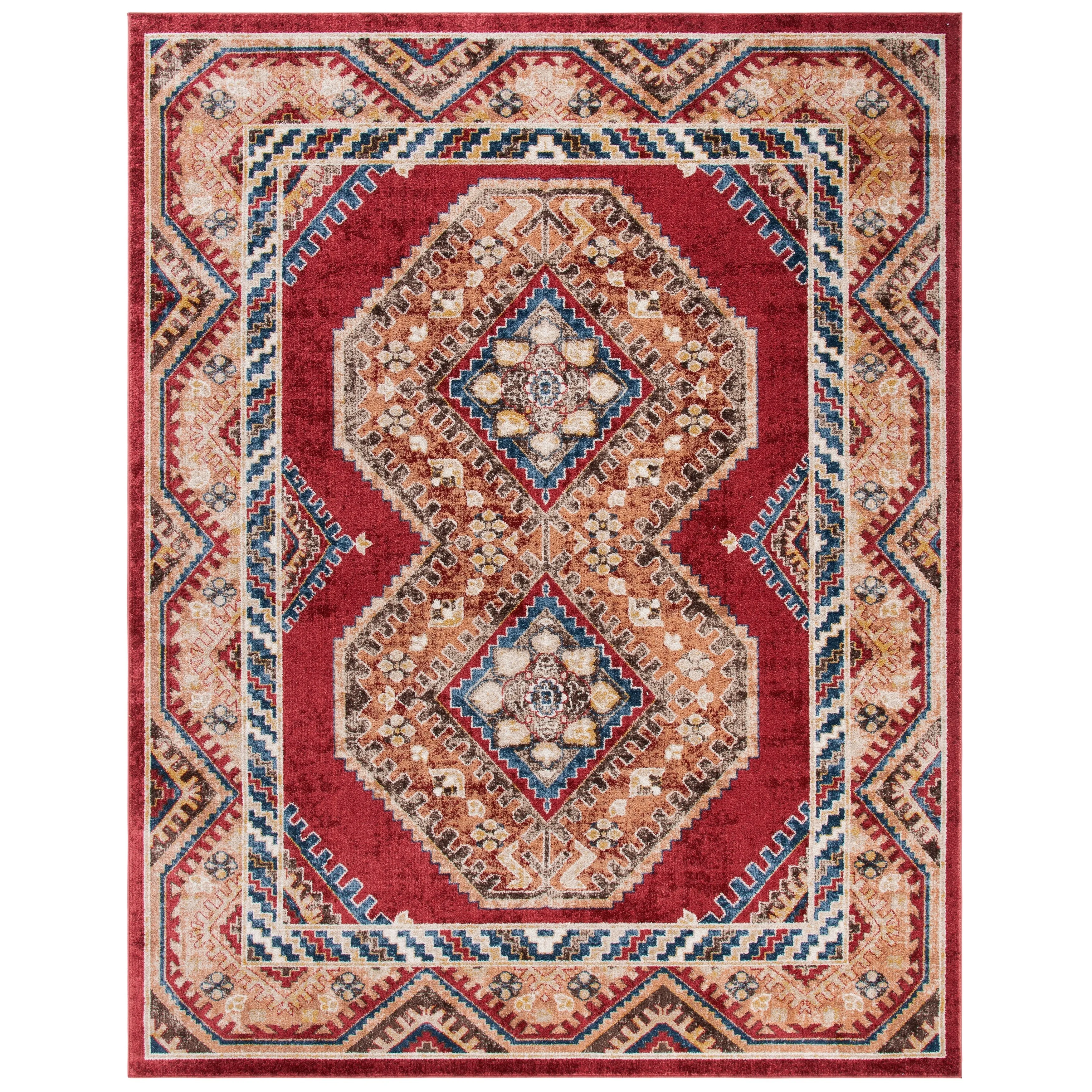 SAFAVIEH Bijar Corline Traditional Distressed Oriental Rug