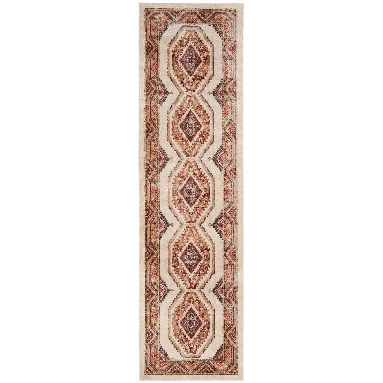 SAFAVIEH Bijar Corline Traditional Distressed Oriental Rug