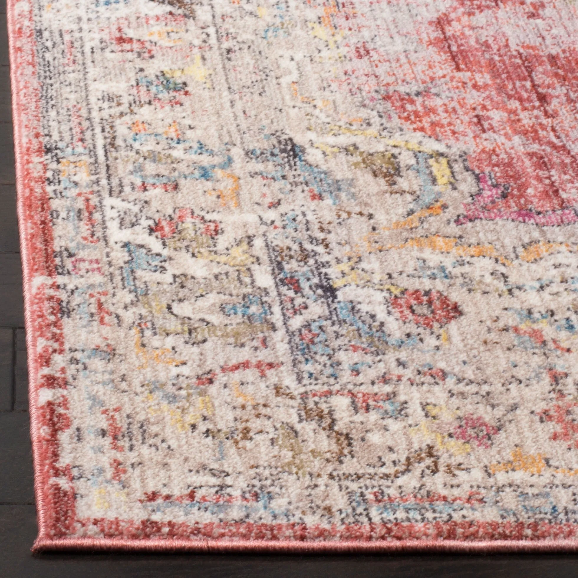 SAFAVIEH Bristol Janushka Vintage Boho Oriental Polyester Rug