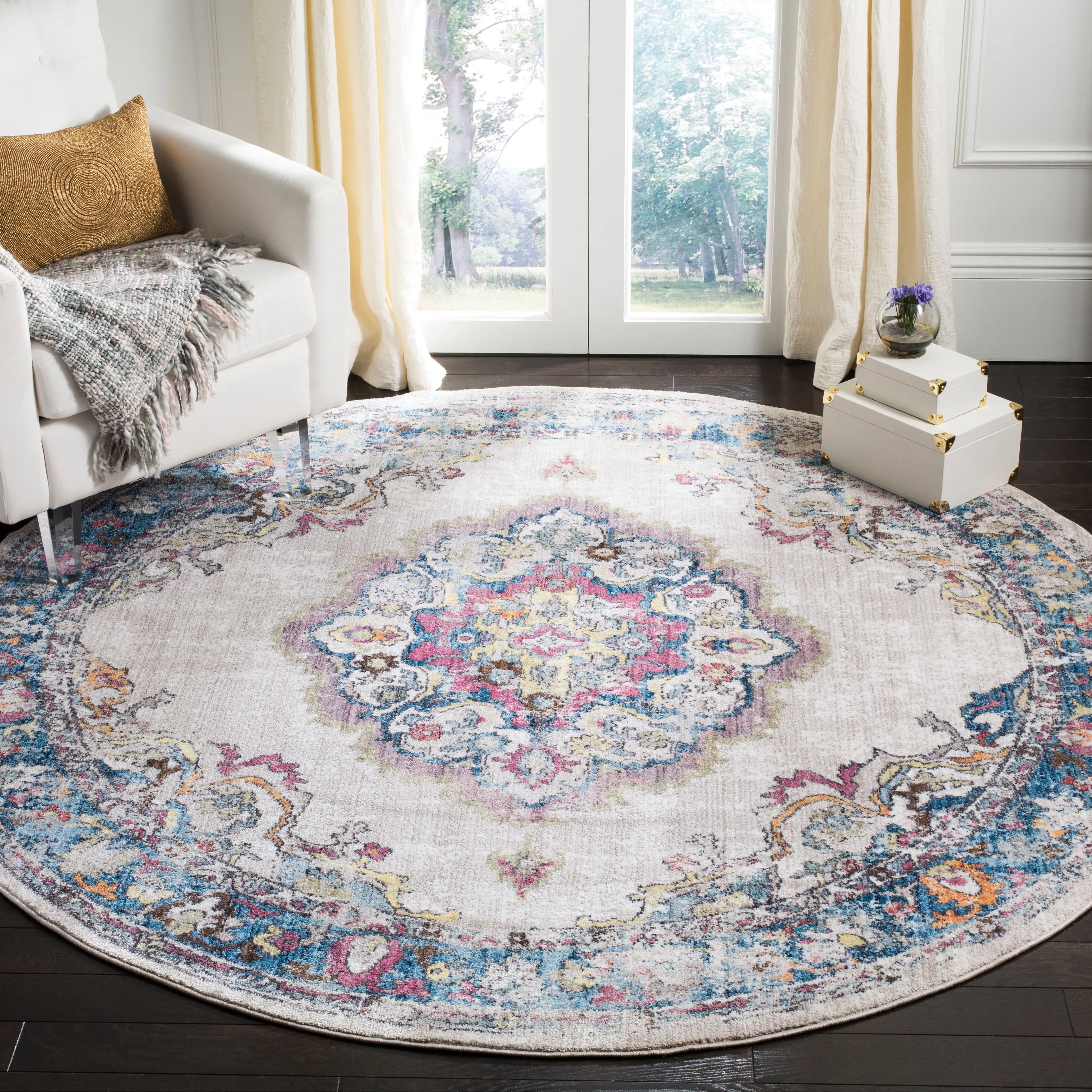 SAFAVIEH Bristol Janushka Vintage Boho Oriental Polyester Rug