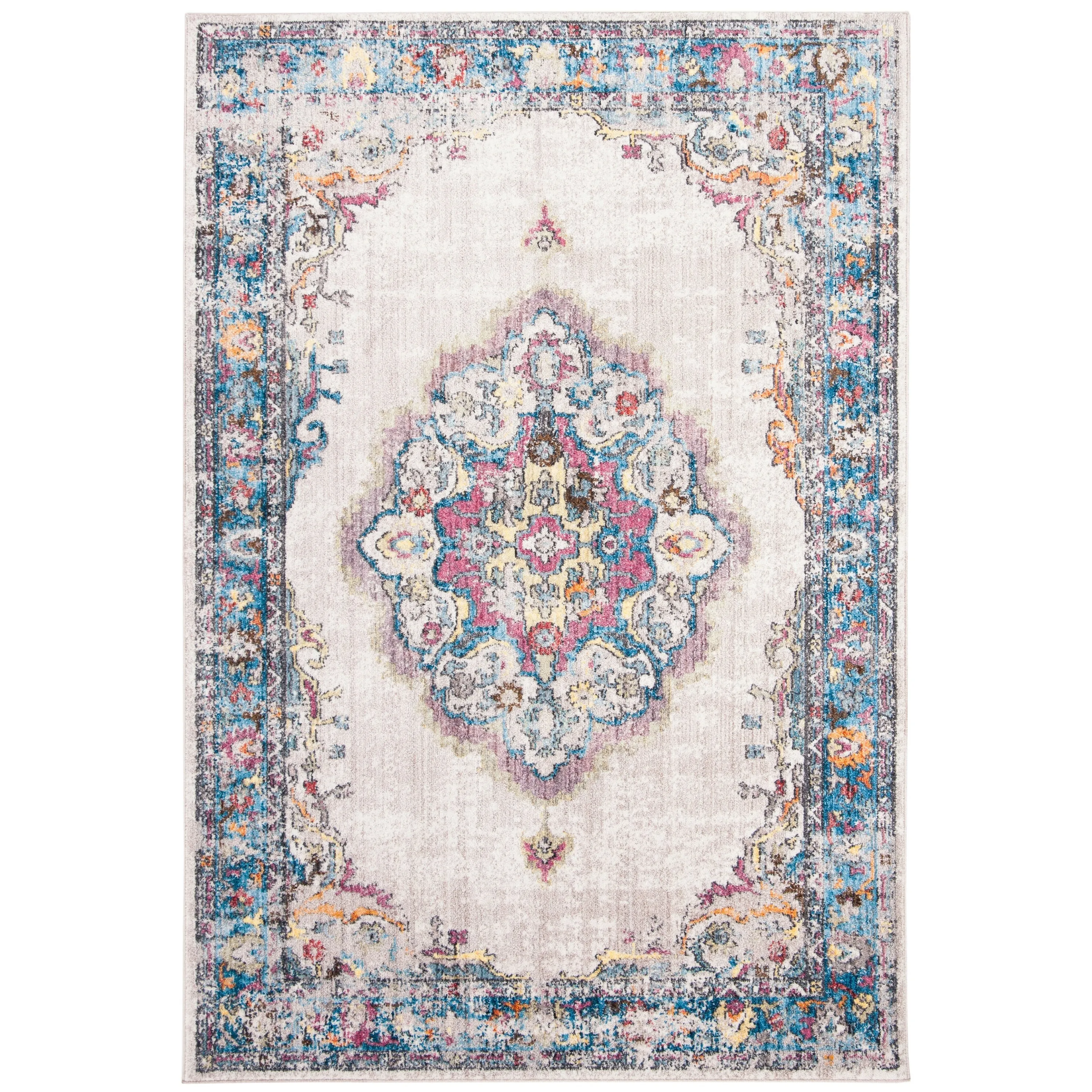 SAFAVIEH Bristol Janushka Vintage Boho Oriental Polyester Rug