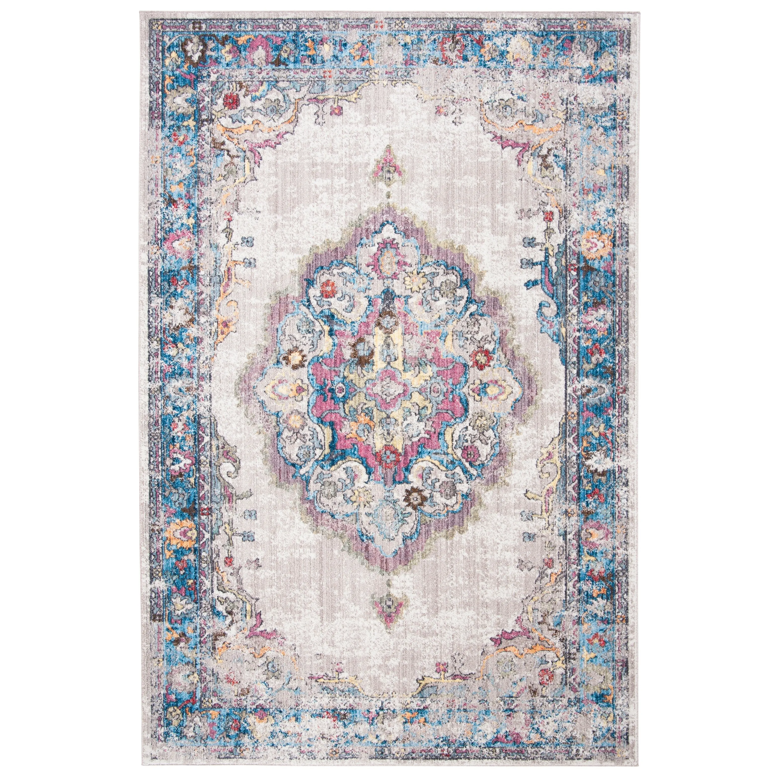 SAFAVIEH Bristol Janushka Vintage Boho Oriental Polyester Rug
