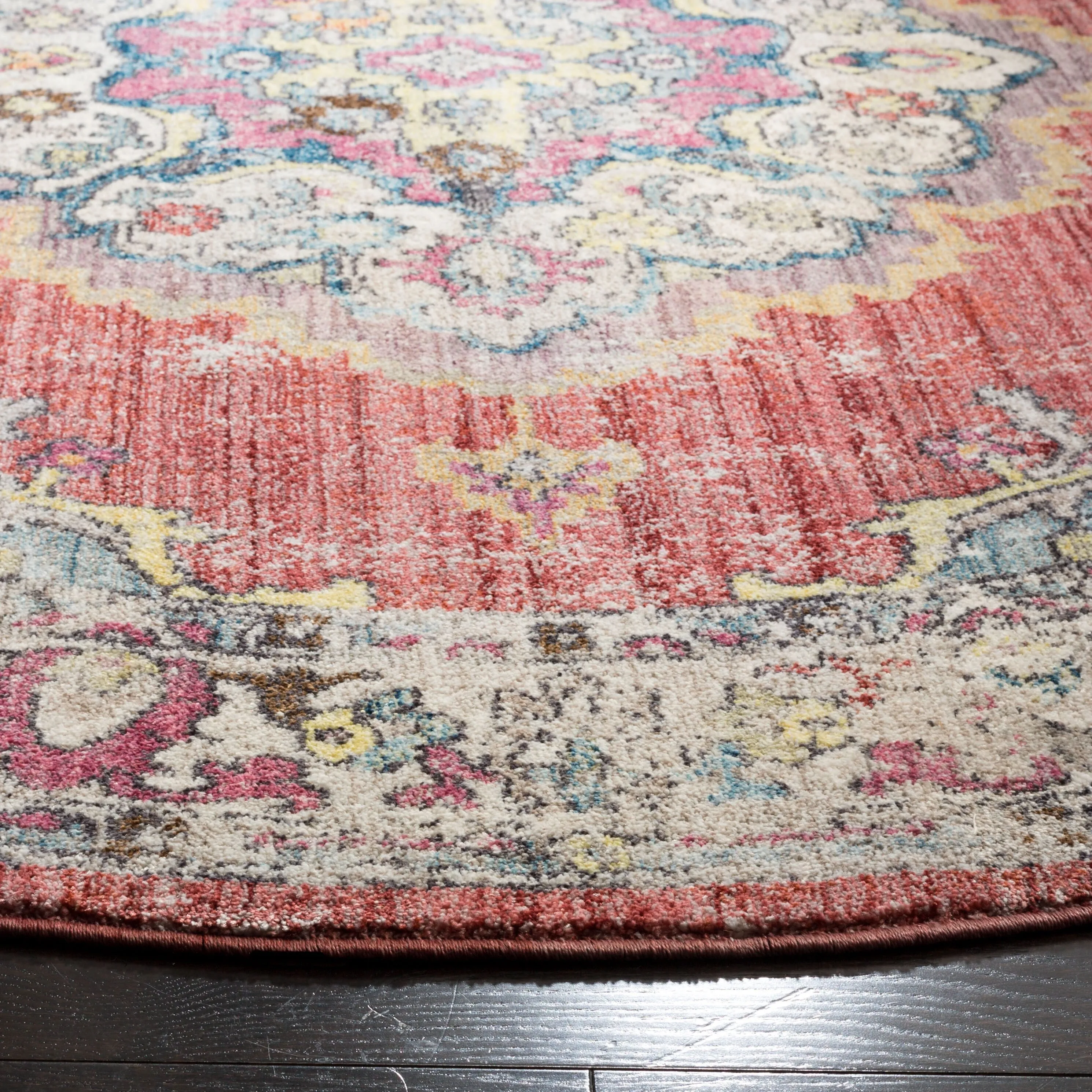 SAFAVIEH Bristol Janushka Vintage Boho Oriental Polyester Rug