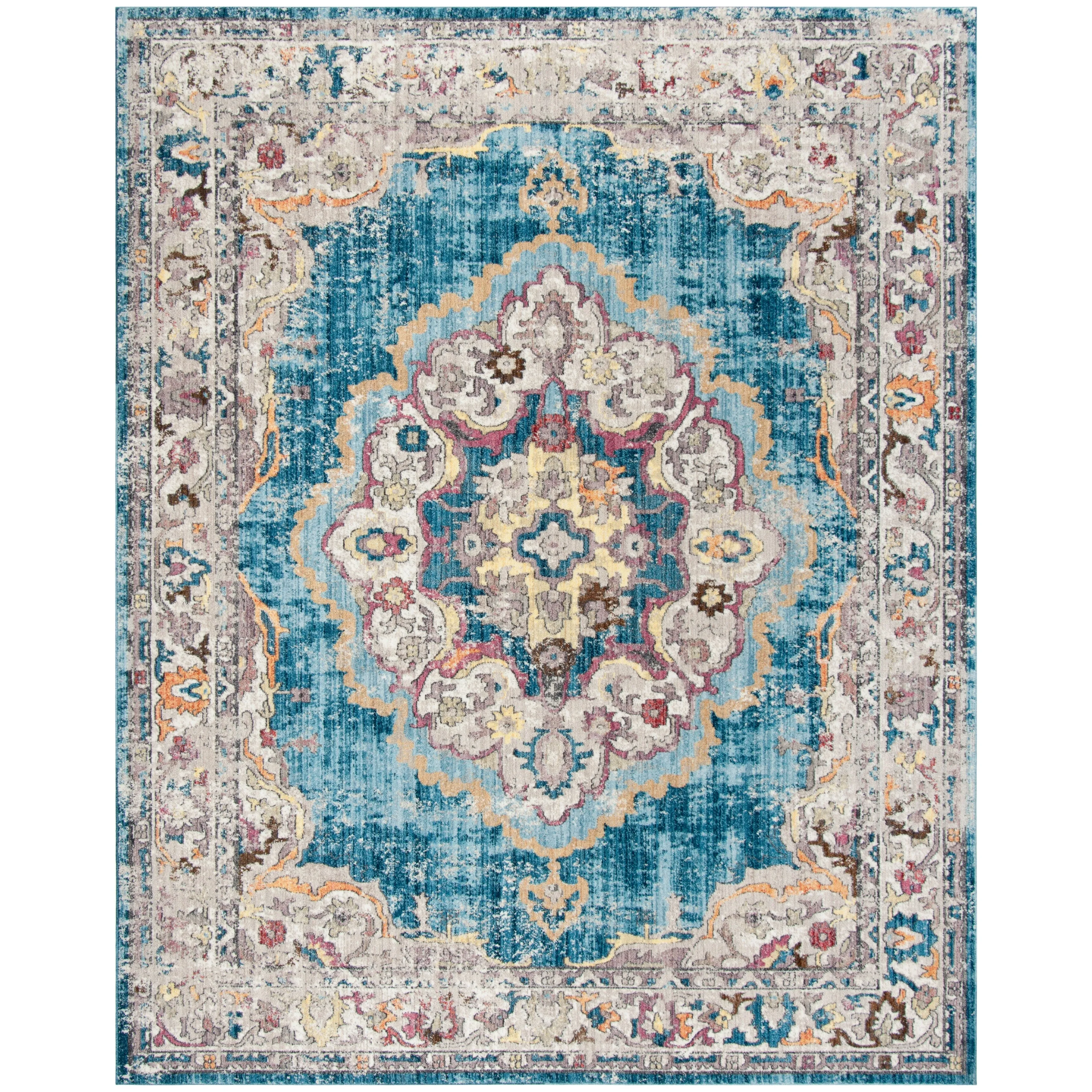 SAFAVIEH Bristol Janushka Vintage Boho Oriental Polyester Rug