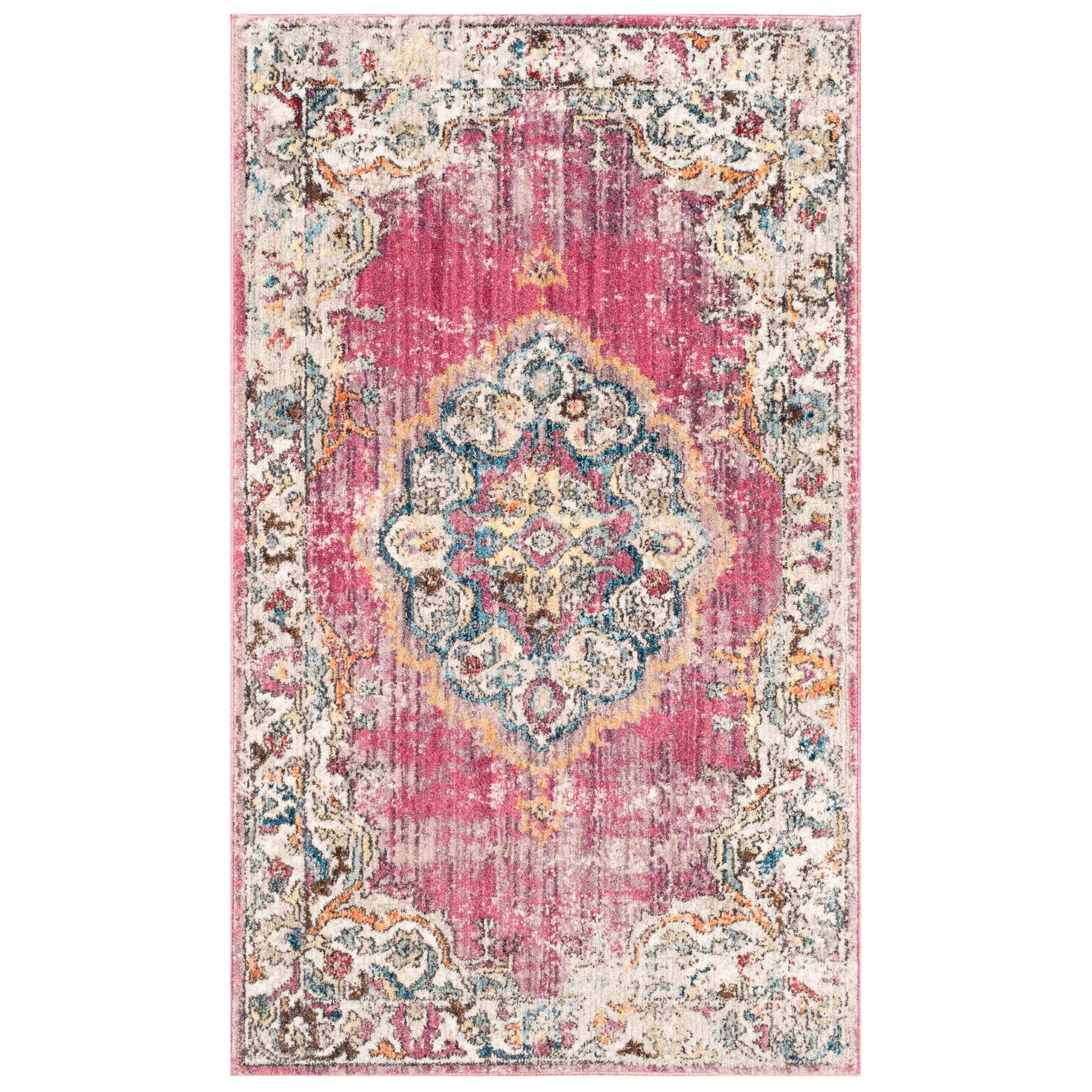 SAFAVIEH Bristol Janushka Vintage Boho Oriental Polyester Rug