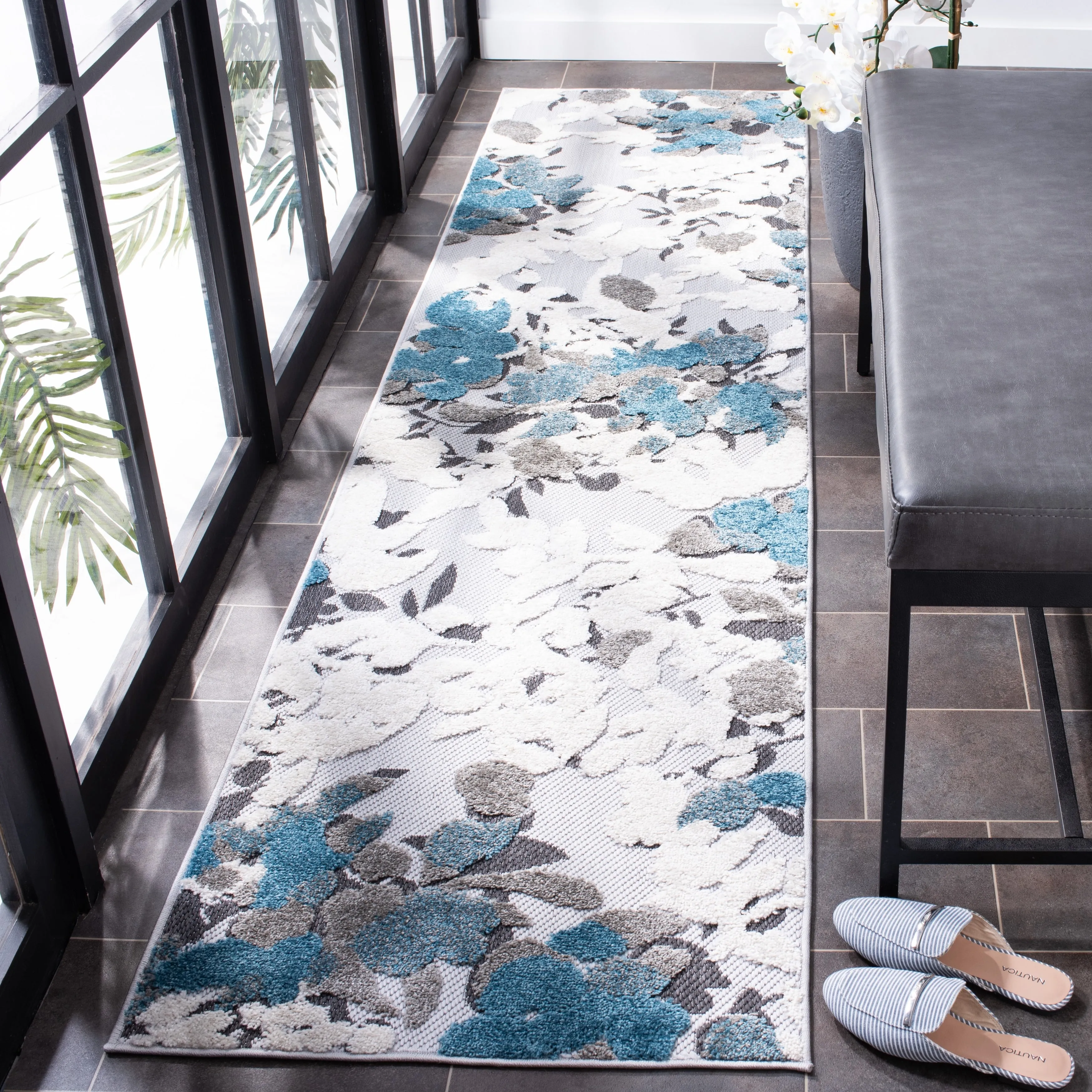 SAFAVIEH Cabana Eleri Indoor/ Outdoor Waterproof Patio Rug