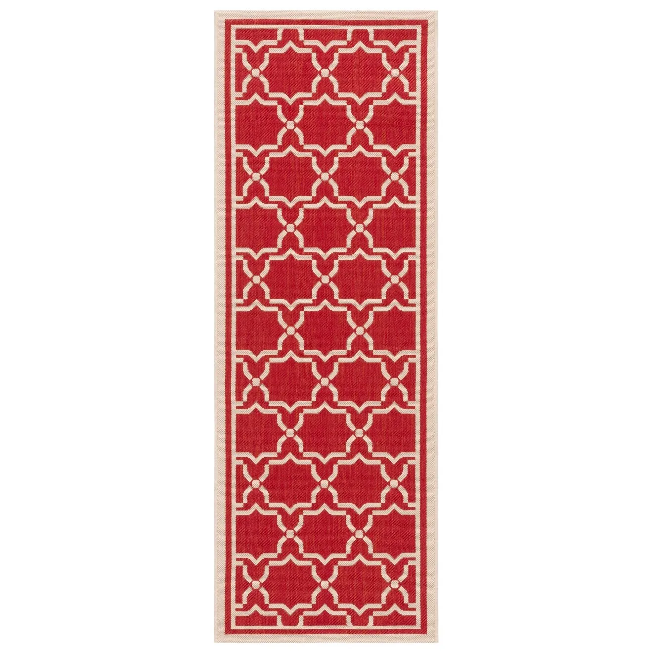 SAFAVIEH Courtyard Gulsin Indoor/ Outdoor Waterproof Patio Backyard Rug