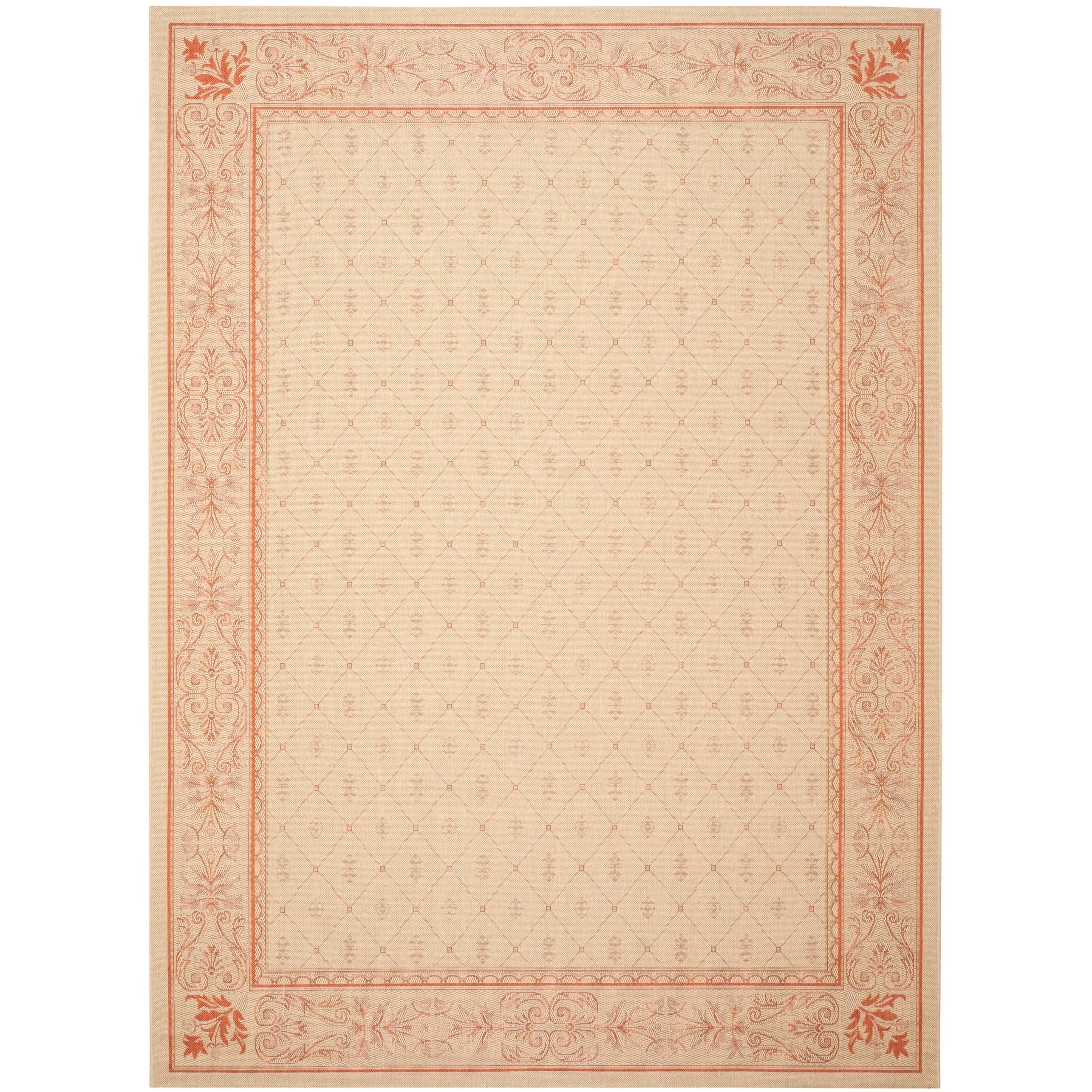 SAFAVIEH Courtyard Hendrina Indoor/ Outdoor Waterproof Patio Backyard Rug
