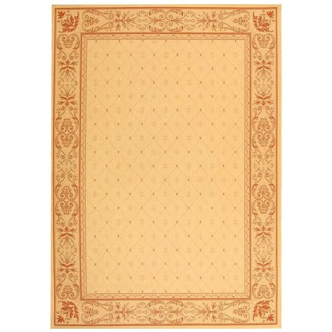 SAFAVIEH Courtyard Hendrina Indoor/ Outdoor Waterproof Patio Backyard Rug