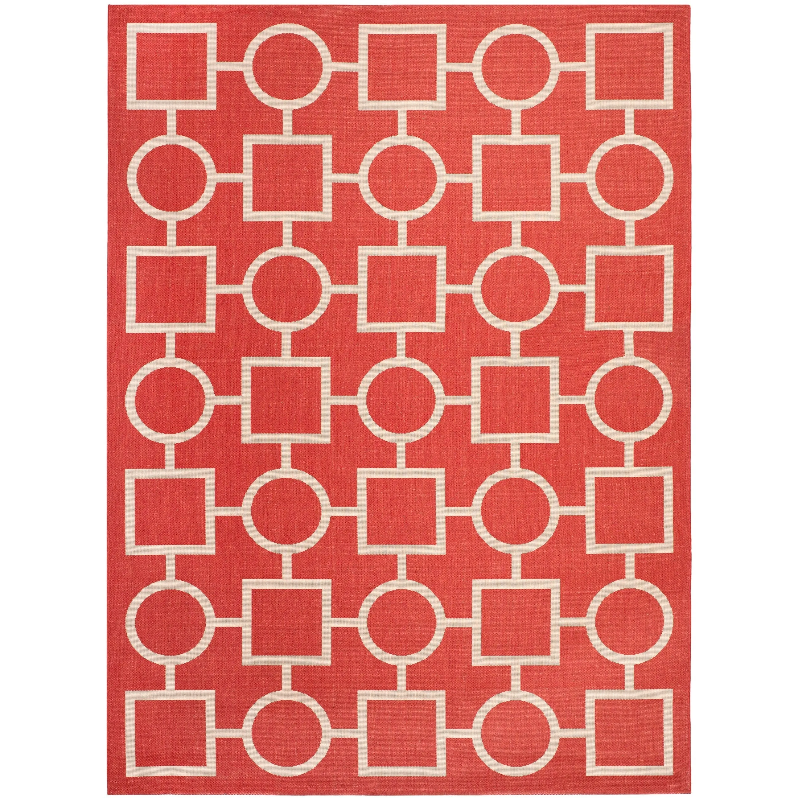 SAFAVIEH Courtyard Lilya Indoor/ Outdoor Waterproof Patio Backyard Rug