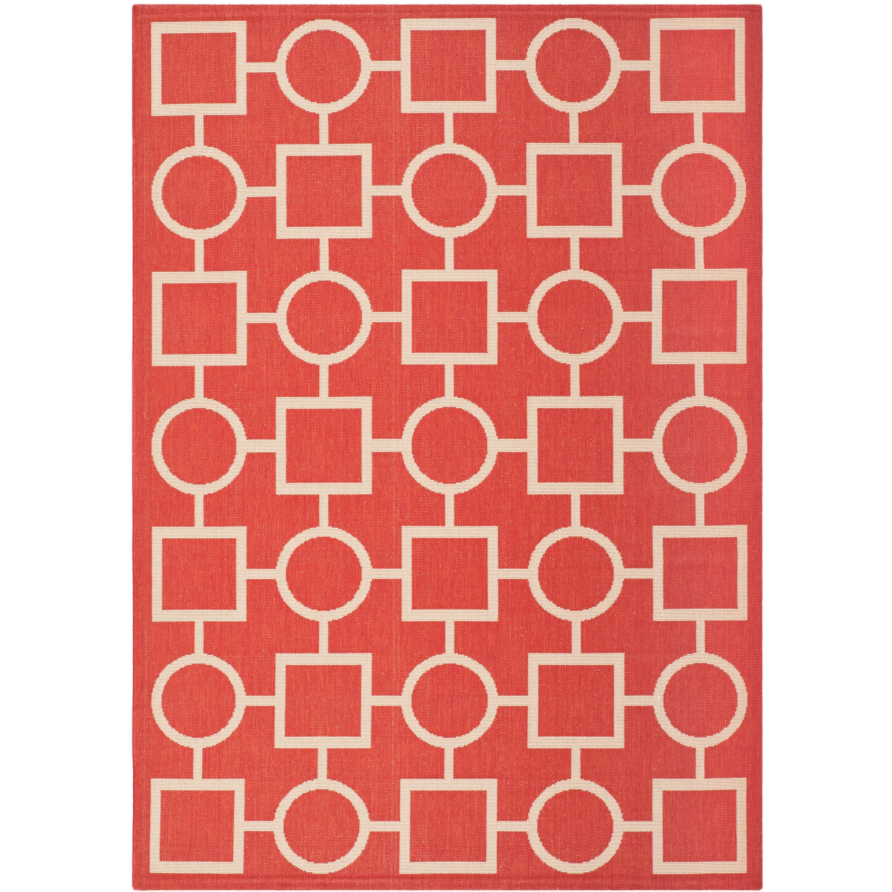 SAFAVIEH Courtyard Lilya Indoor/ Outdoor Waterproof Patio Backyard Rug