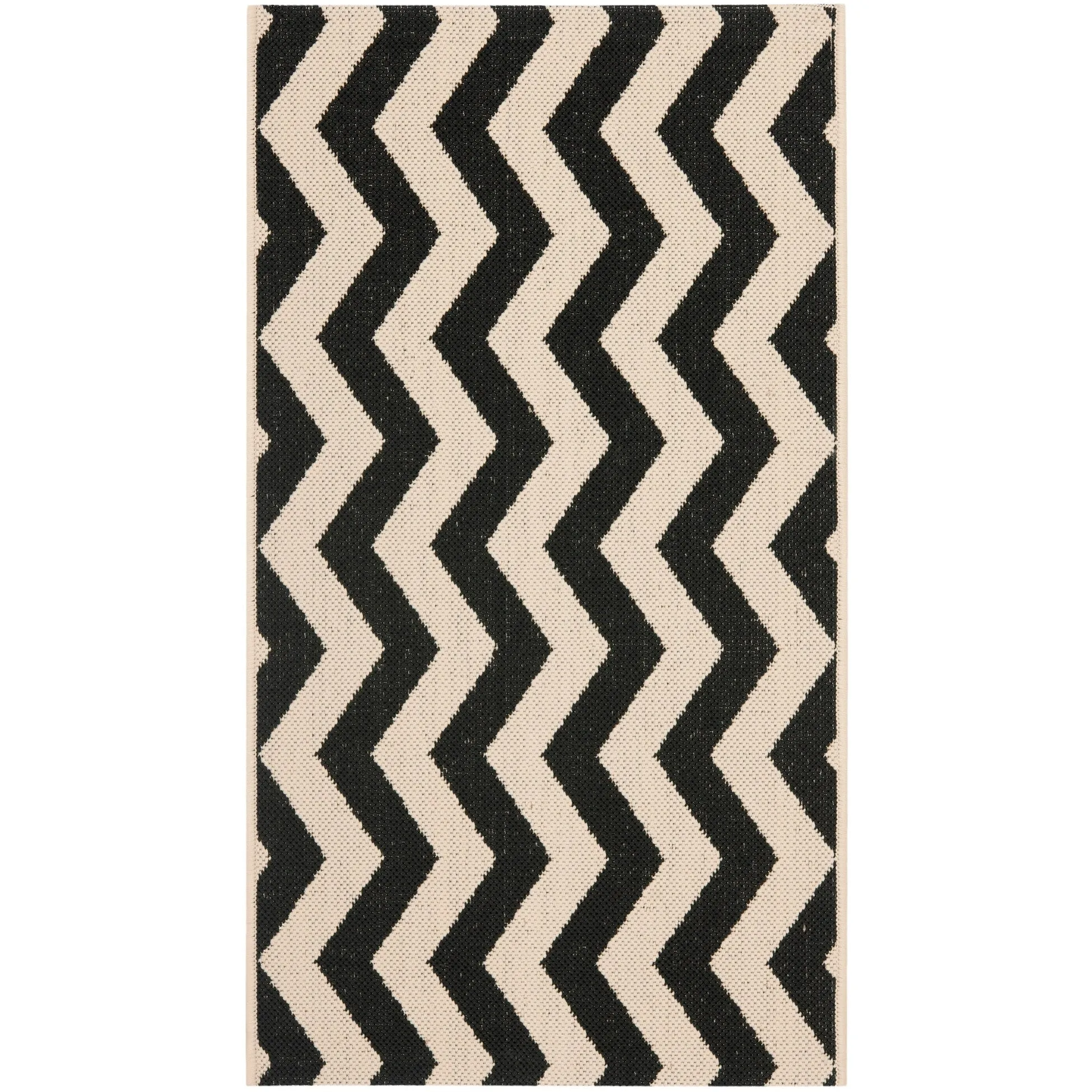 SAFAVIEH Courtyard Morganne Chevron Indoor/ Outdoor Waterproof Patio Backyard
