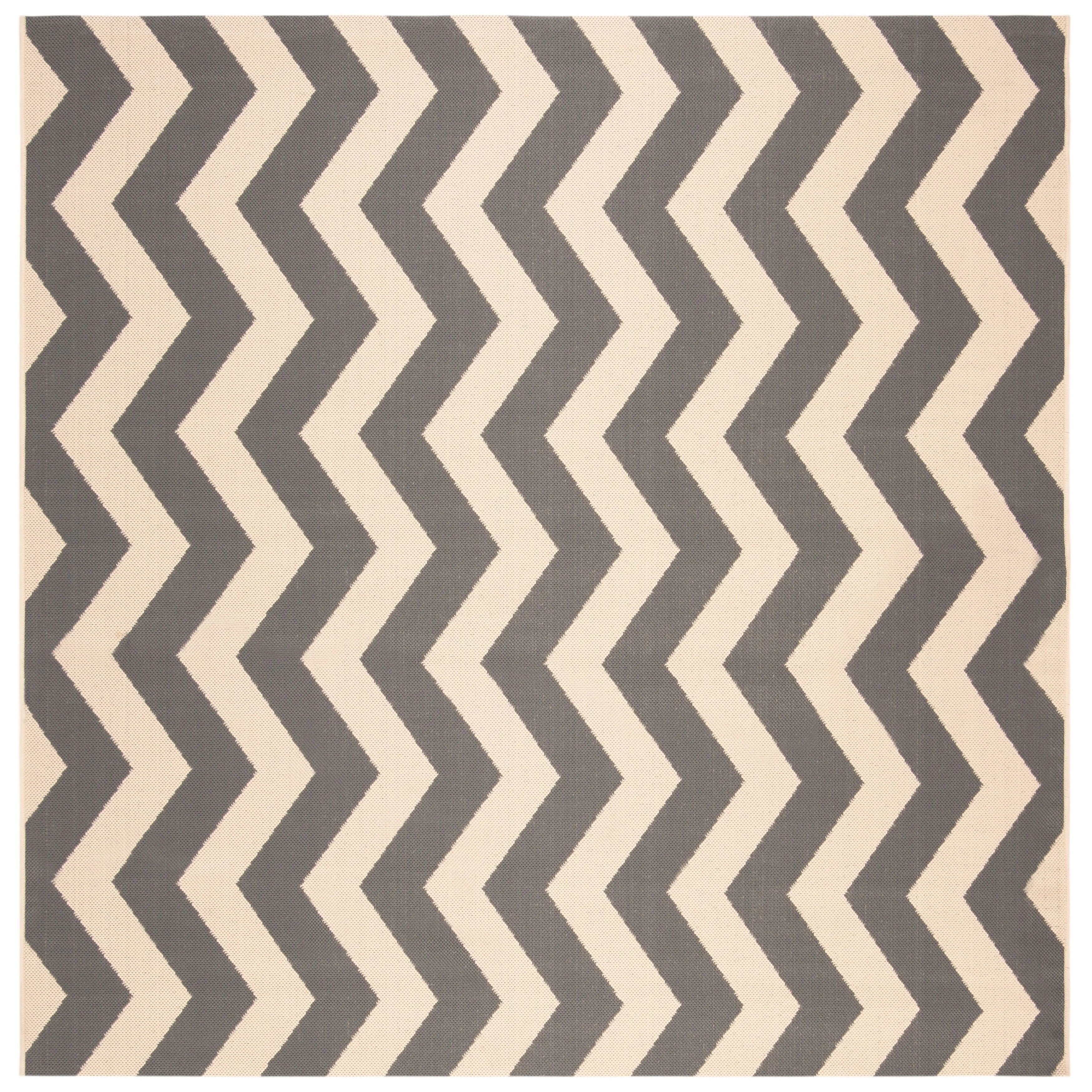 SAFAVIEH Courtyard Morganne Chevron Indoor/ Outdoor Waterproof Patio Backyard