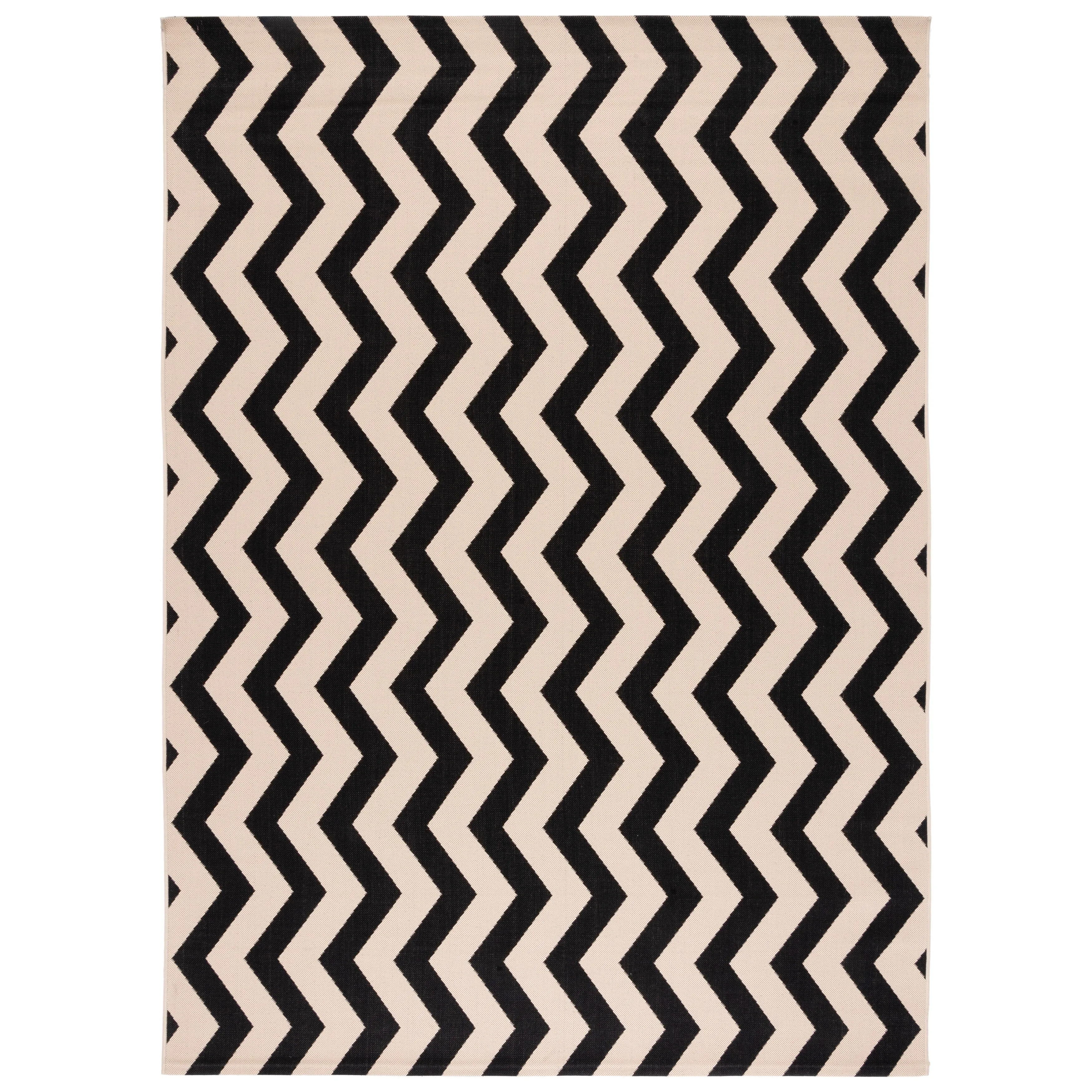 SAFAVIEH Courtyard Morganne Chevron Indoor/ Outdoor Waterproof Patio Backyard