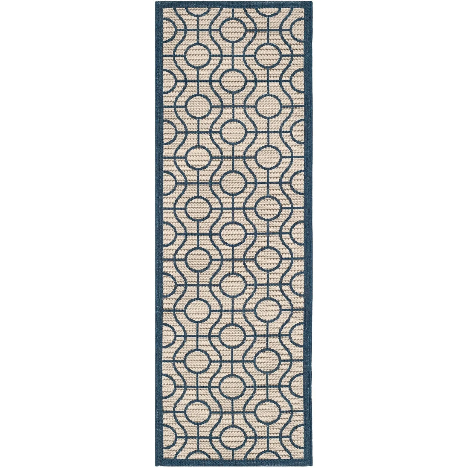 SAFAVIEH Courtyard Pazia Indoor/ Outdoor Waterproof Patio Backyard Rug