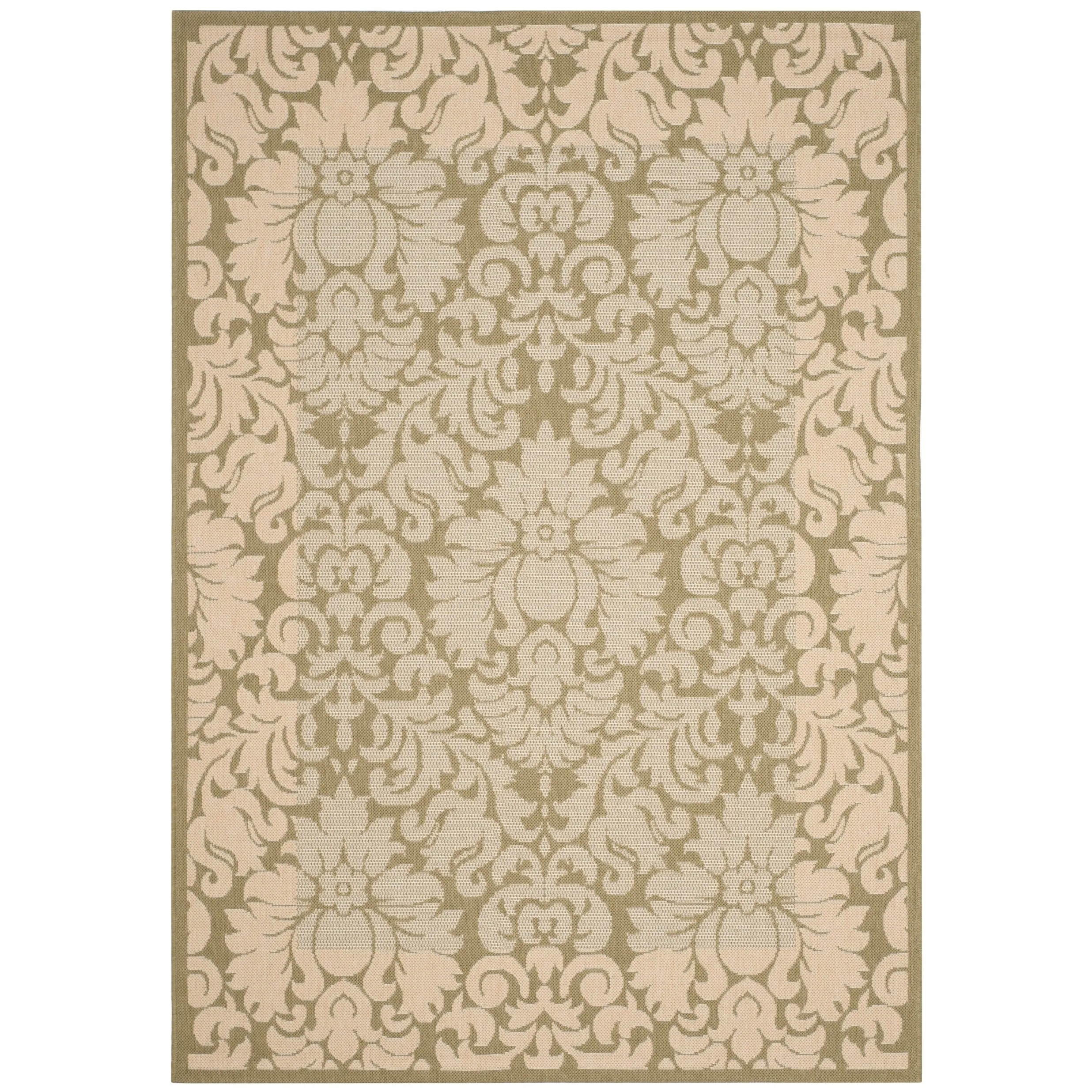SAFAVIEH Courtyard Peggie Indoor/ Outdoor Patio Backyard Rug