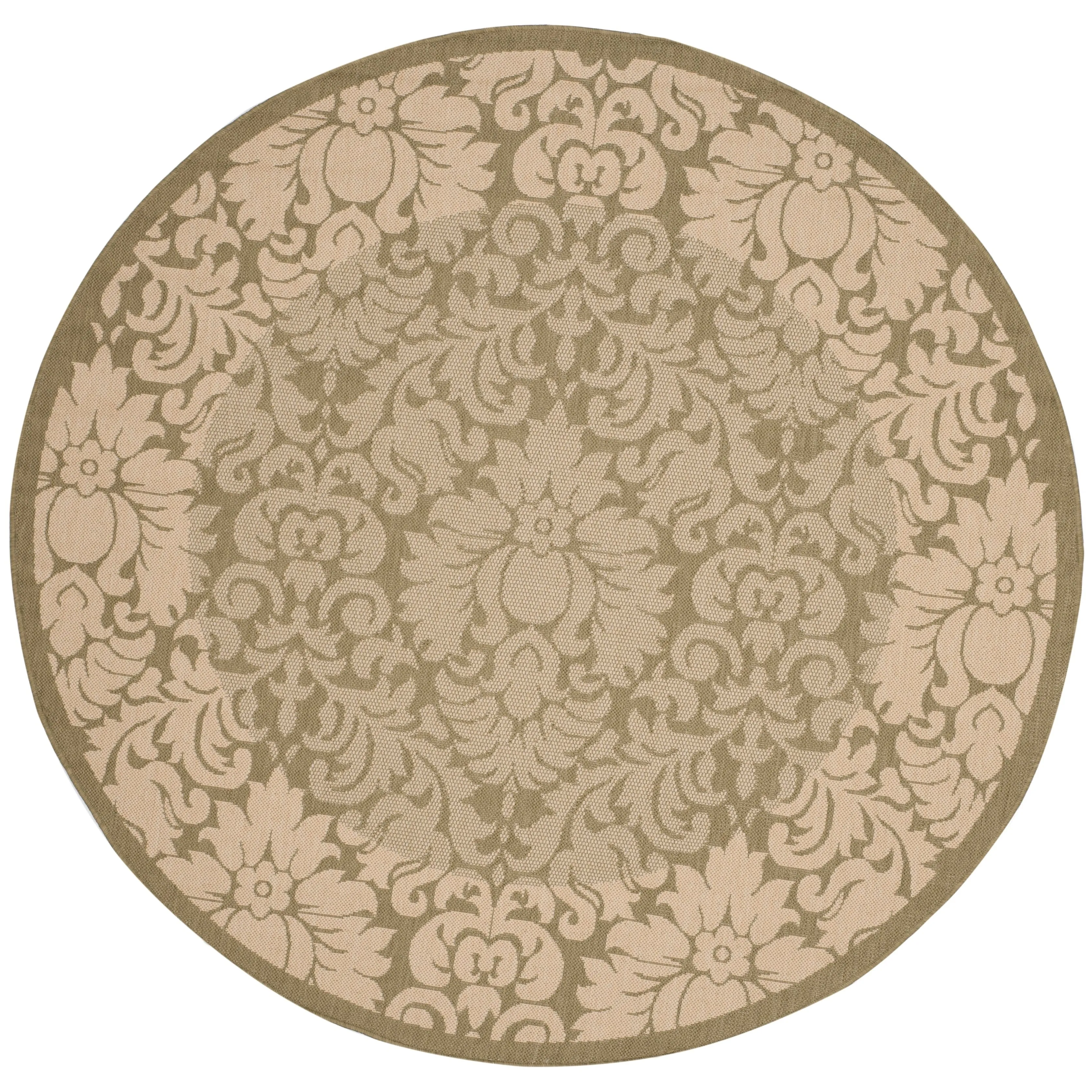 SAFAVIEH Courtyard Peggie Indoor/ Outdoor Patio Backyard Rug