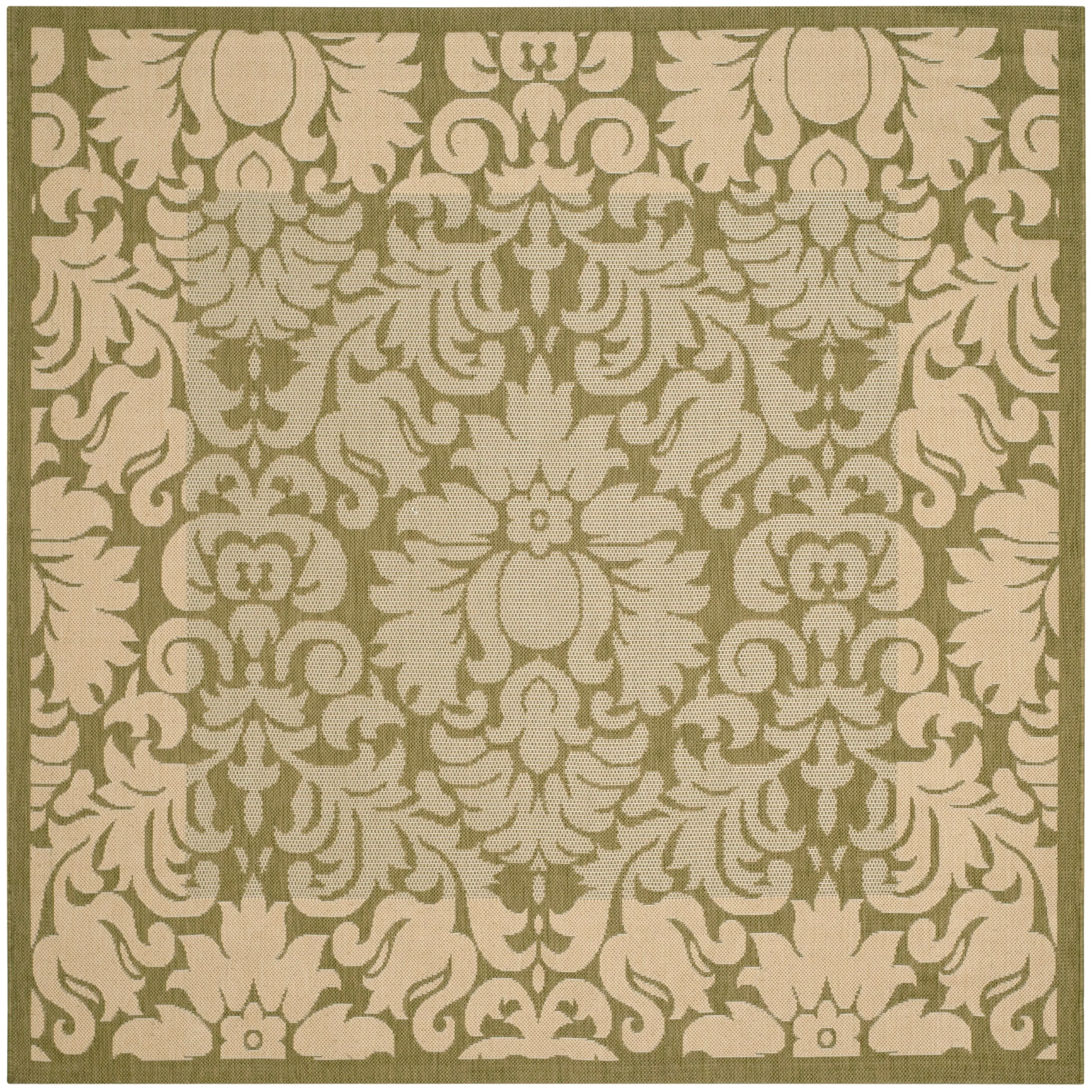 SAFAVIEH Courtyard Peggie Indoor/ Outdoor Patio Backyard Rug