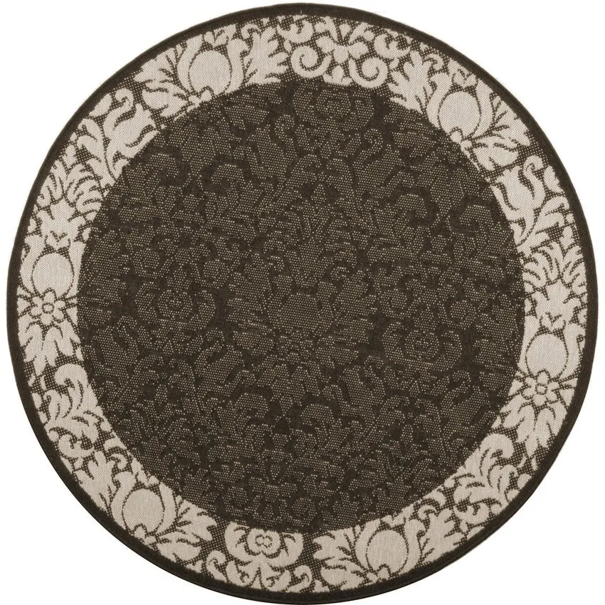 SAFAVIEH Courtyard Peggie Indoor/ Outdoor Patio Backyard Rug