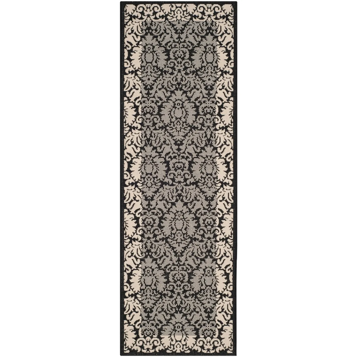 SAFAVIEH Courtyard Peggie Indoor/ Outdoor Patio Backyard Rug