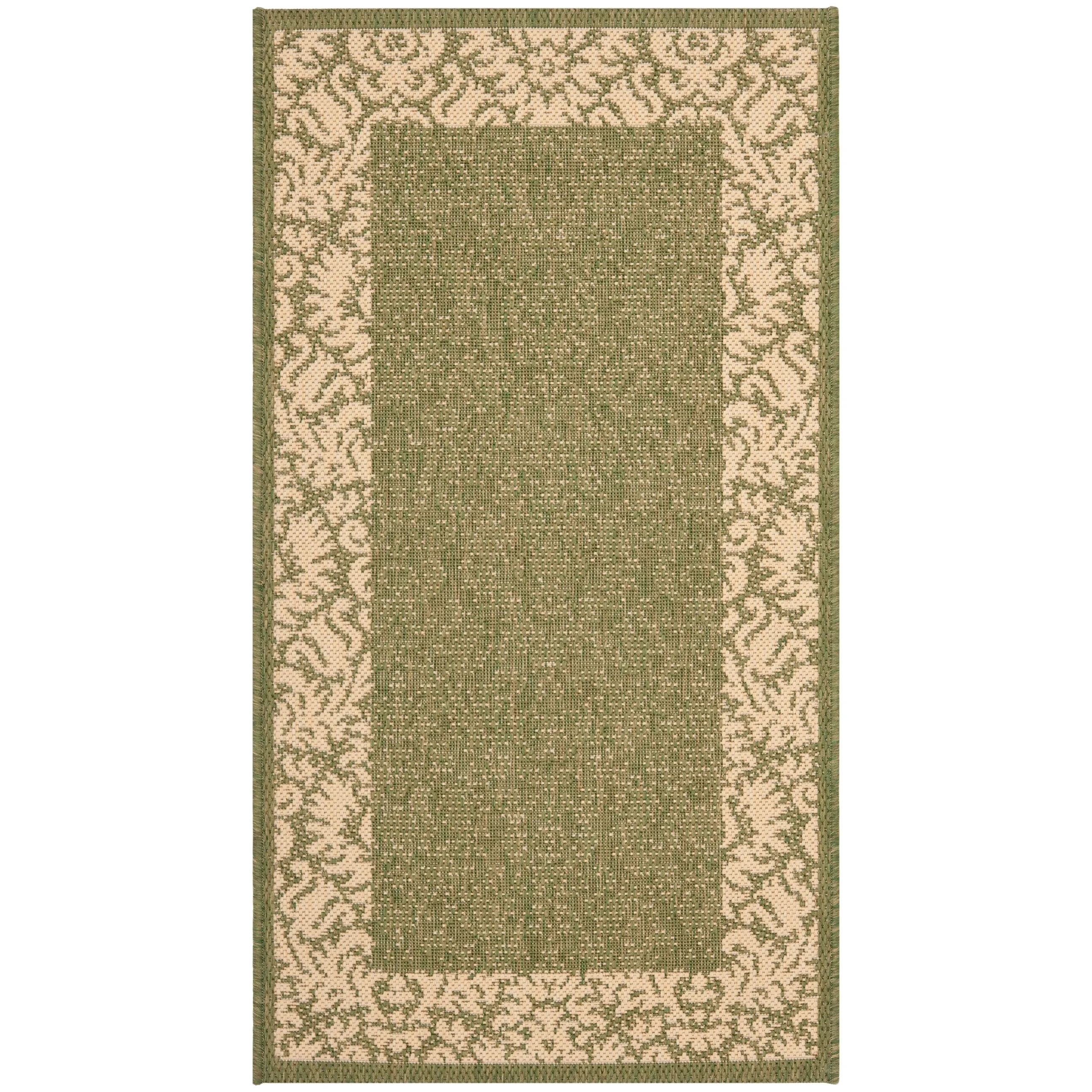SAFAVIEH Courtyard Peggie Indoor/ Outdoor Patio Backyard Rug