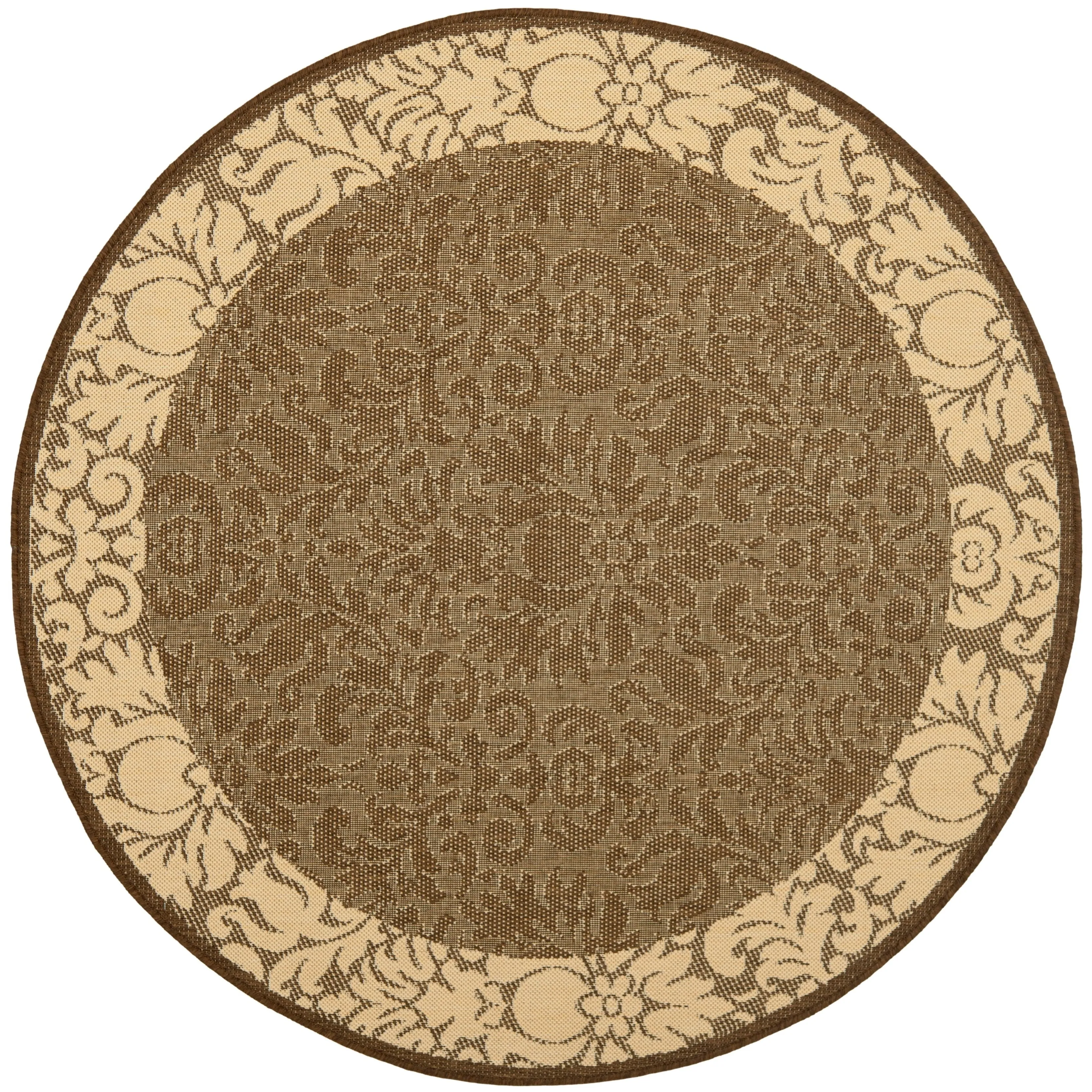 SAFAVIEH Courtyard Peggie Indoor/ Outdoor Patio Backyard Rug