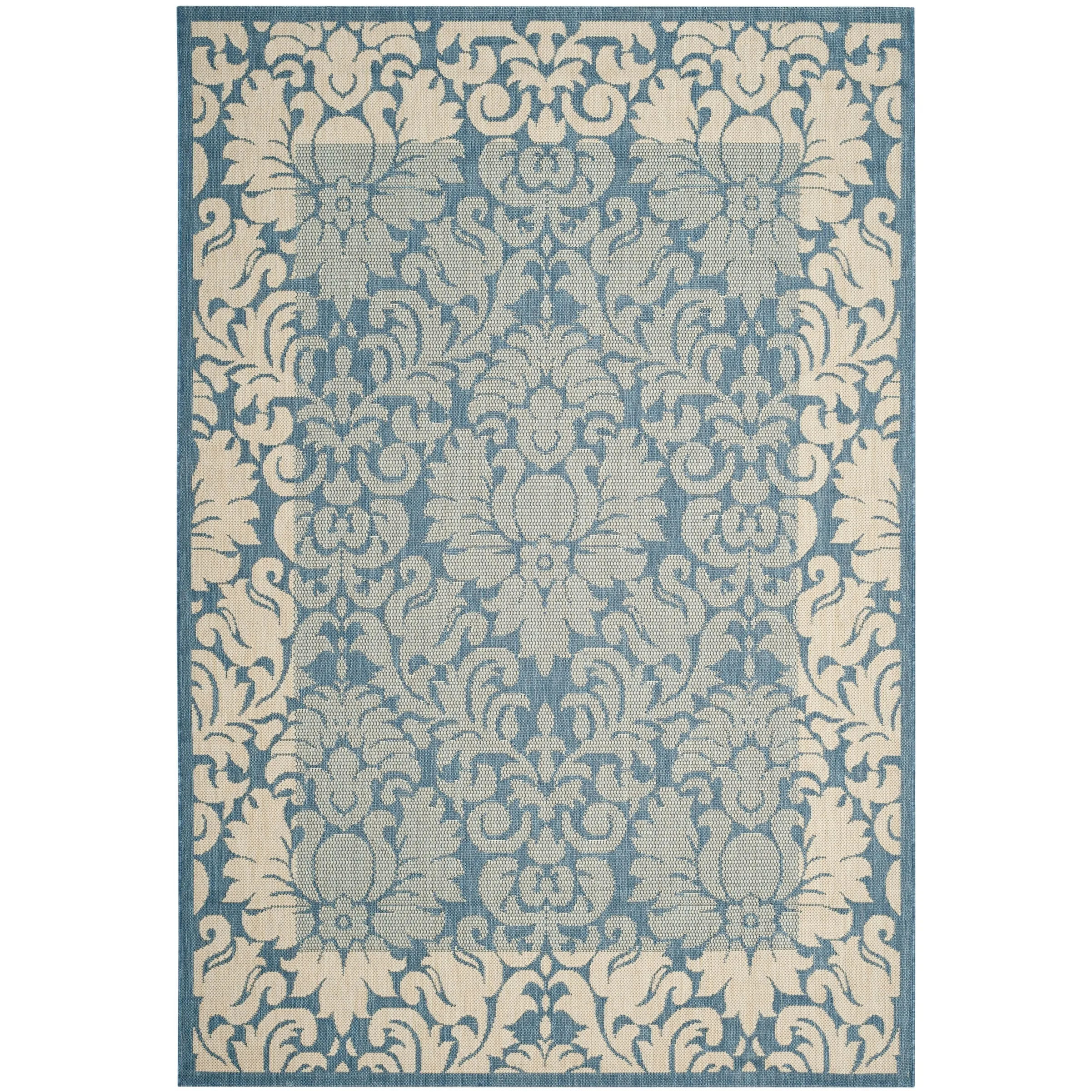 SAFAVIEH Courtyard Peggie Indoor/ Outdoor Patio Backyard Rug
