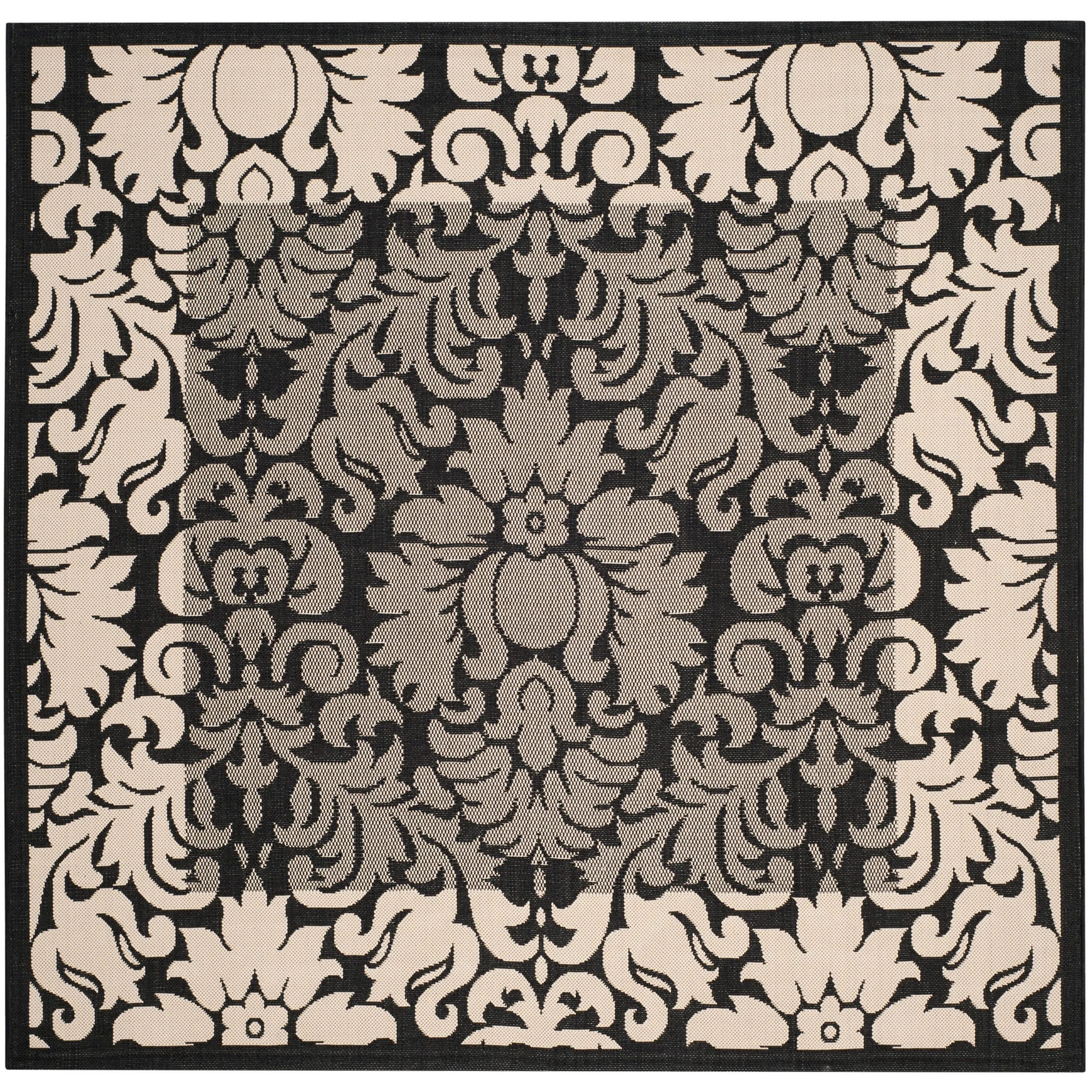 SAFAVIEH Courtyard Peggie Indoor/ Outdoor Patio Backyard Rug
