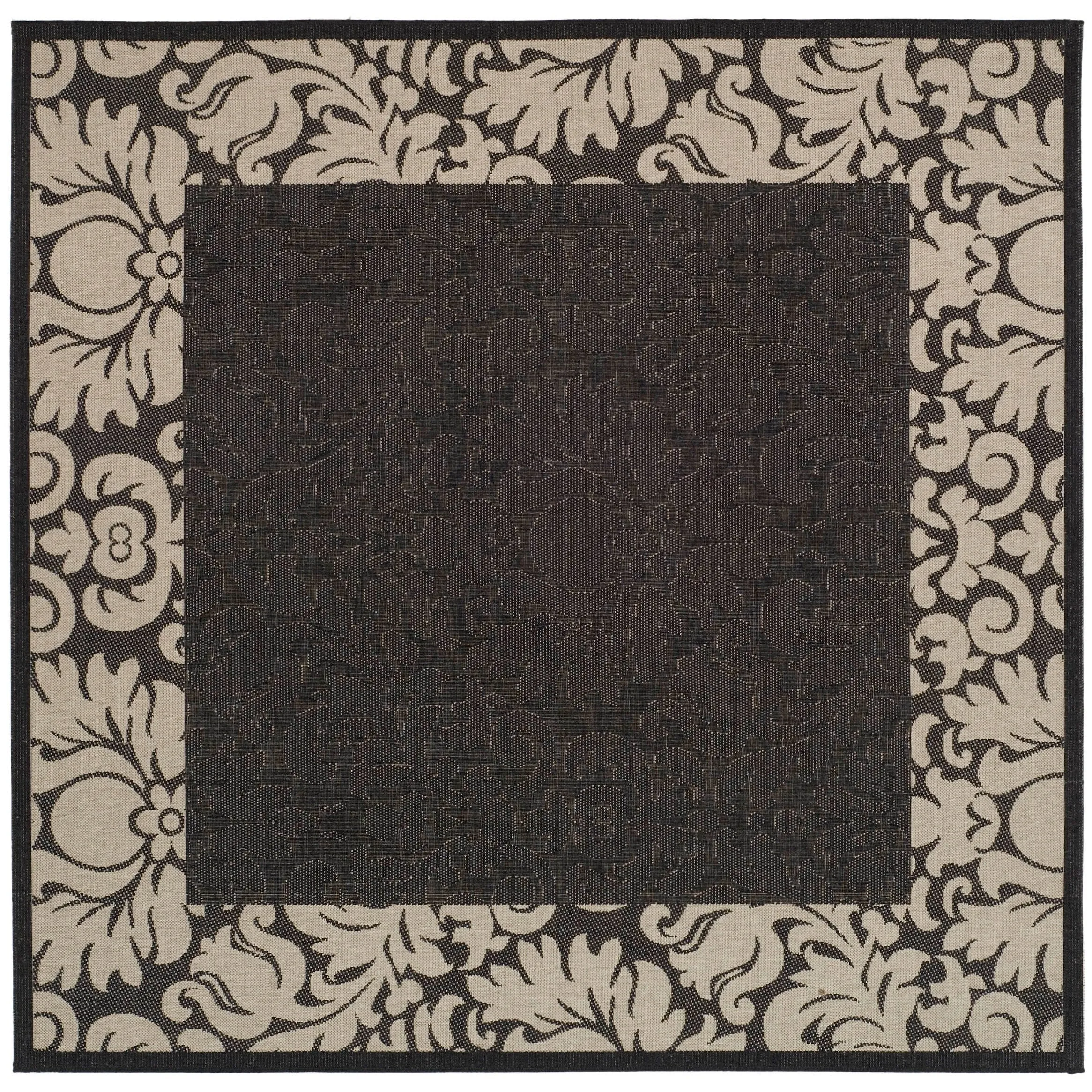 SAFAVIEH Courtyard Peggie Indoor/ Outdoor Patio Backyard Rug