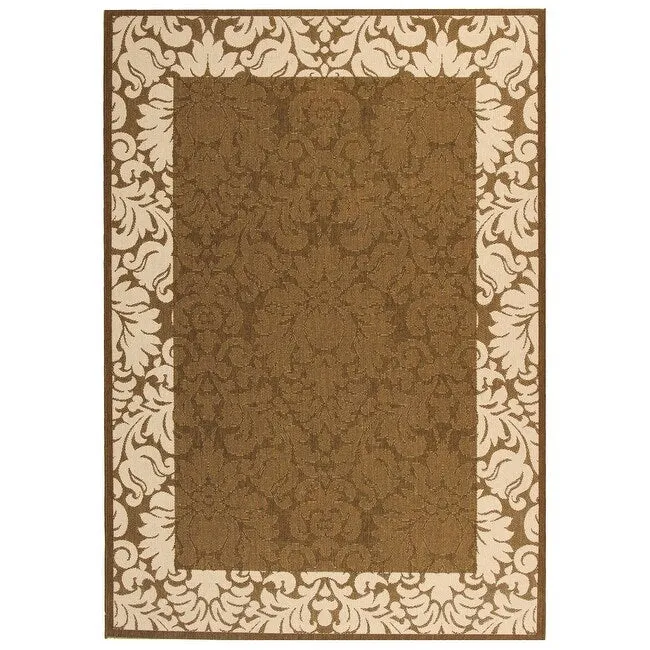 SAFAVIEH Courtyard Peggie Indoor/ Outdoor Patio Backyard Rug