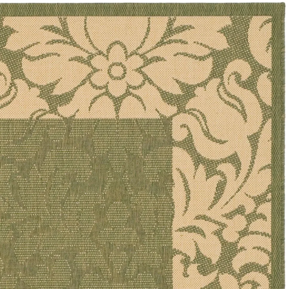 SAFAVIEH Courtyard Peggie Indoor/ Outdoor Patio Backyard Rug
