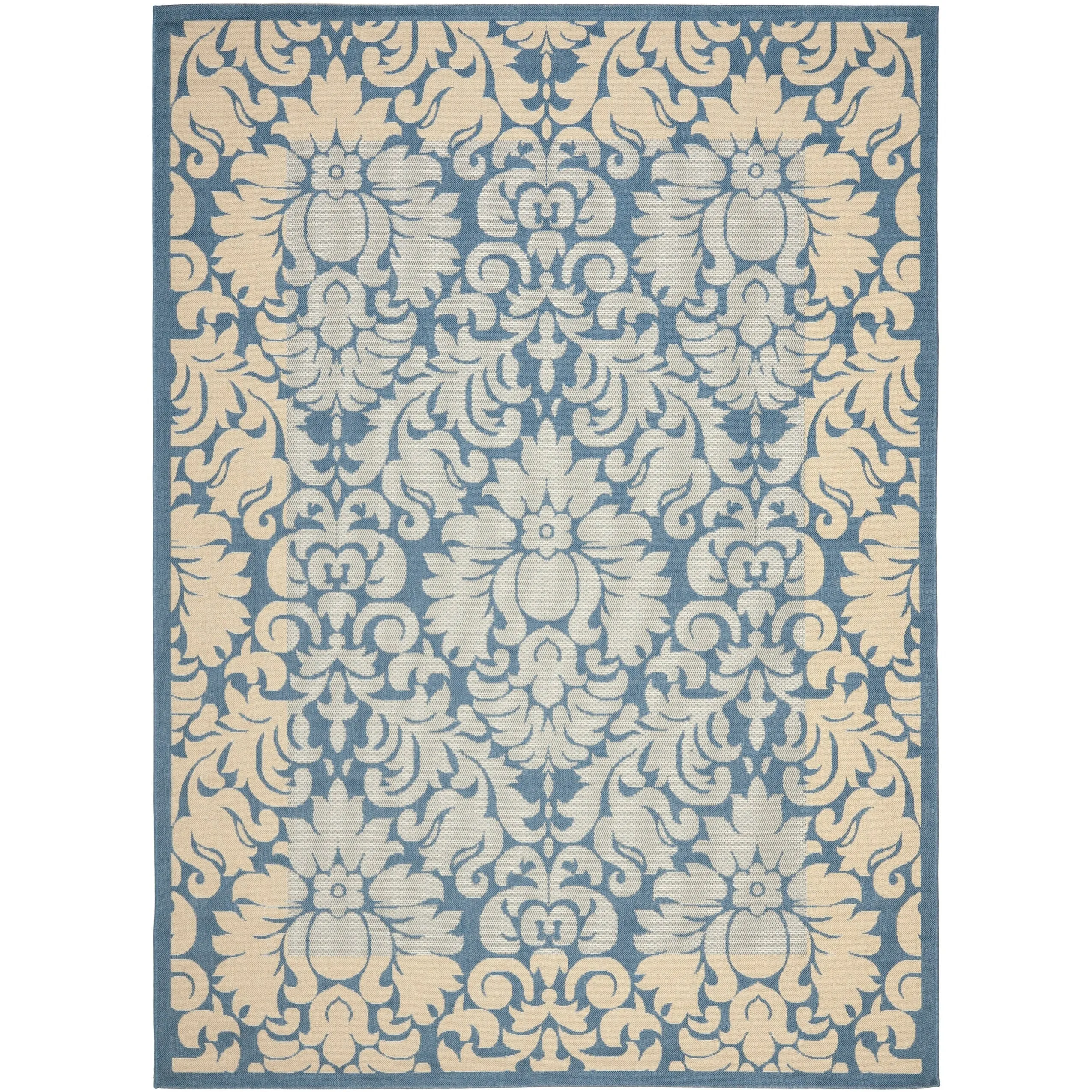 SAFAVIEH Courtyard Peggie Indoor/ Outdoor Patio Backyard Rug