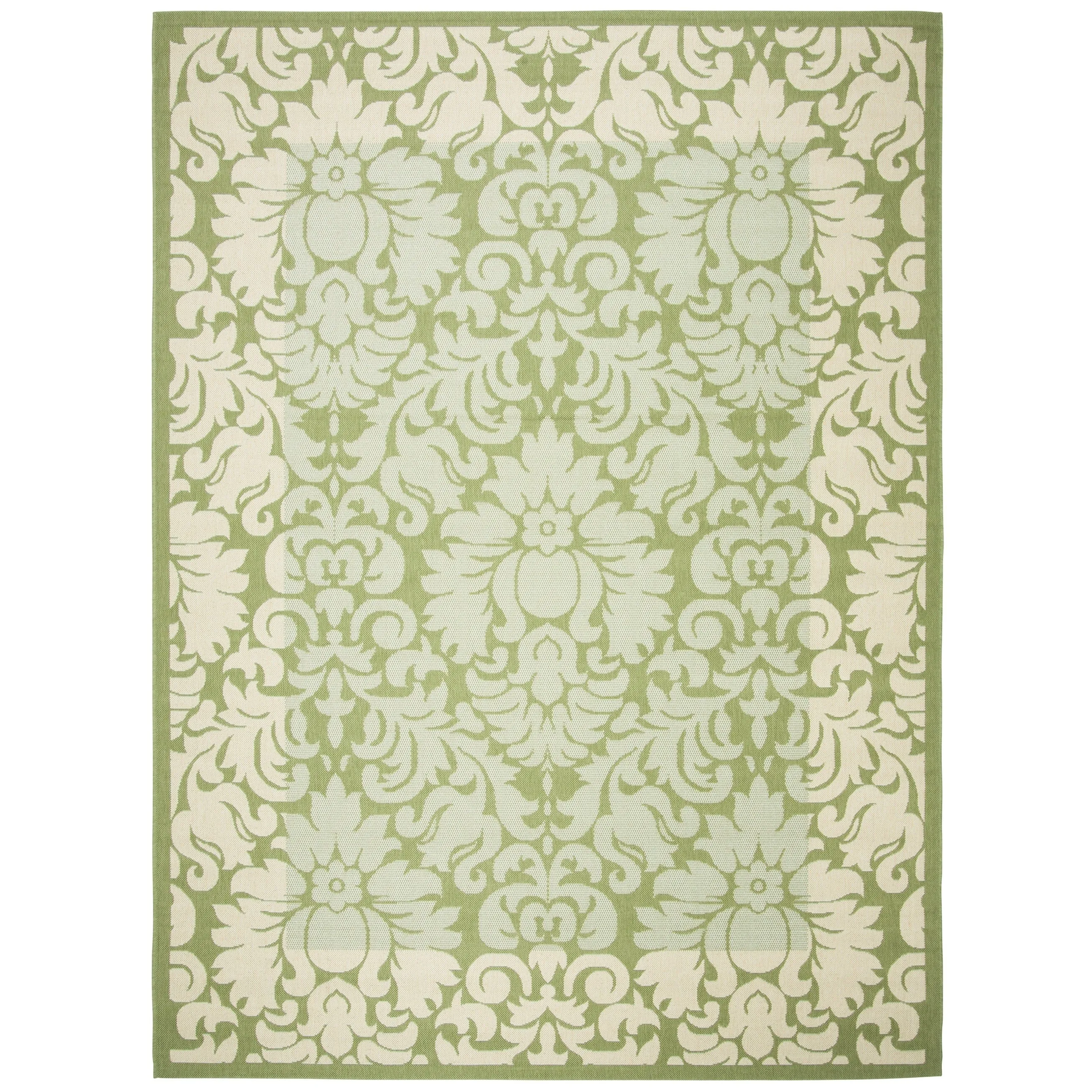 SAFAVIEH Courtyard Peggie Indoor/ Outdoor Patio Backyard Rug