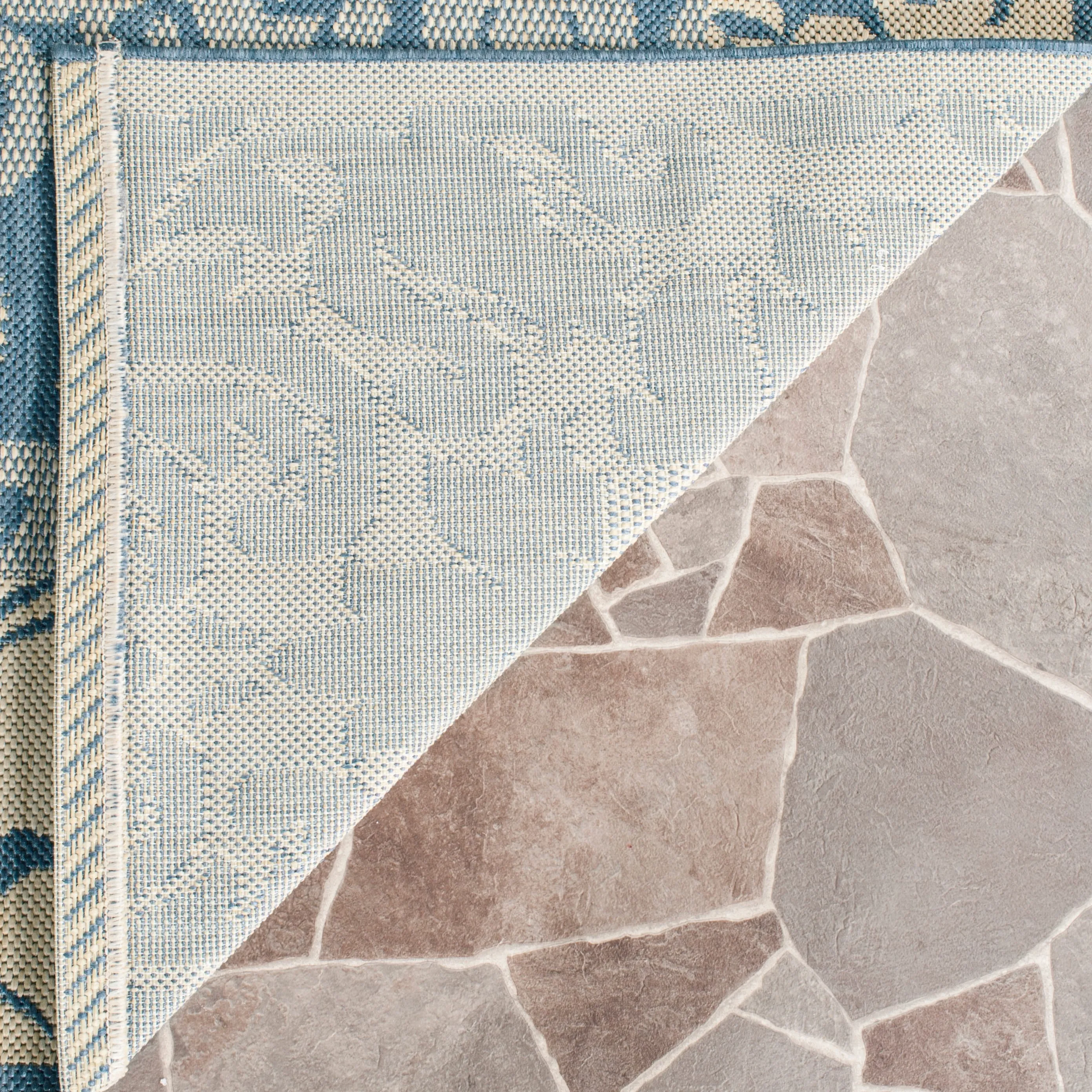 SAFAVIEH Courtyard Peggie Indoor/ Outdoor Patio Backyard Rug