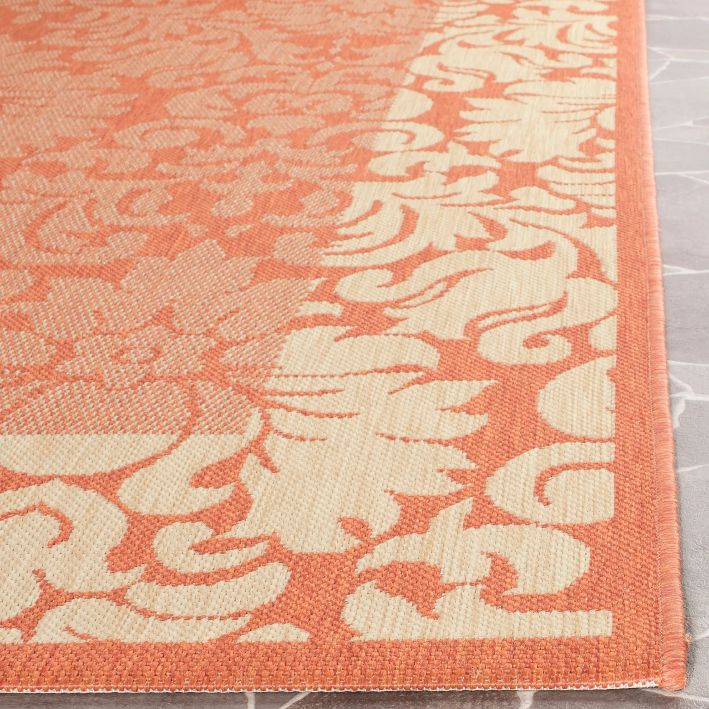 SAFAVIEH Courtyard Peggie Indoor/ Outdoor Patio Backyard Rug