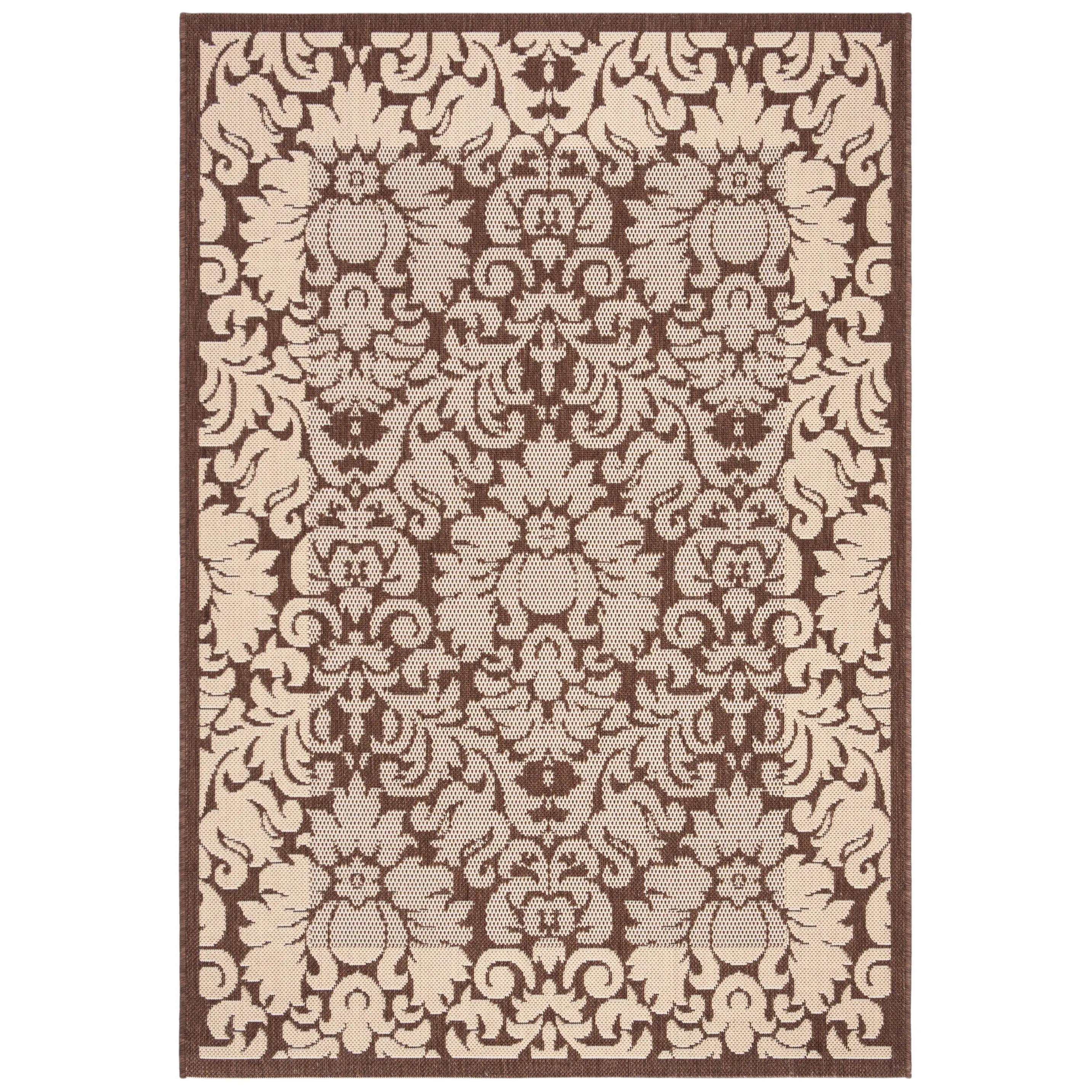 SAFAVIEH Courtyard Peggie Indoor/ Outdoor Patio Backyard Rug