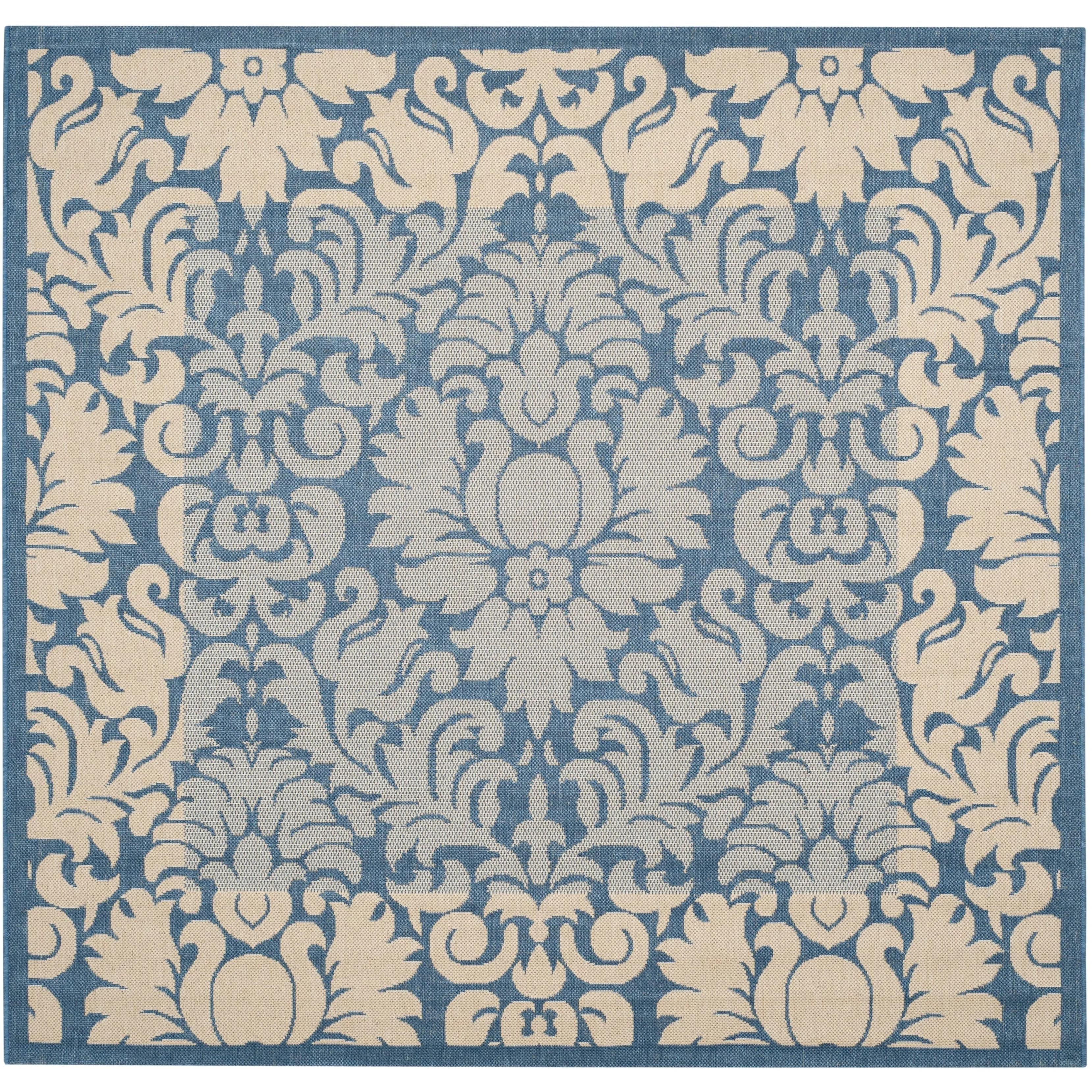 SAFAVIEH Courtyard Peggie Indoor/ Outdoor Patio Backyard Rug