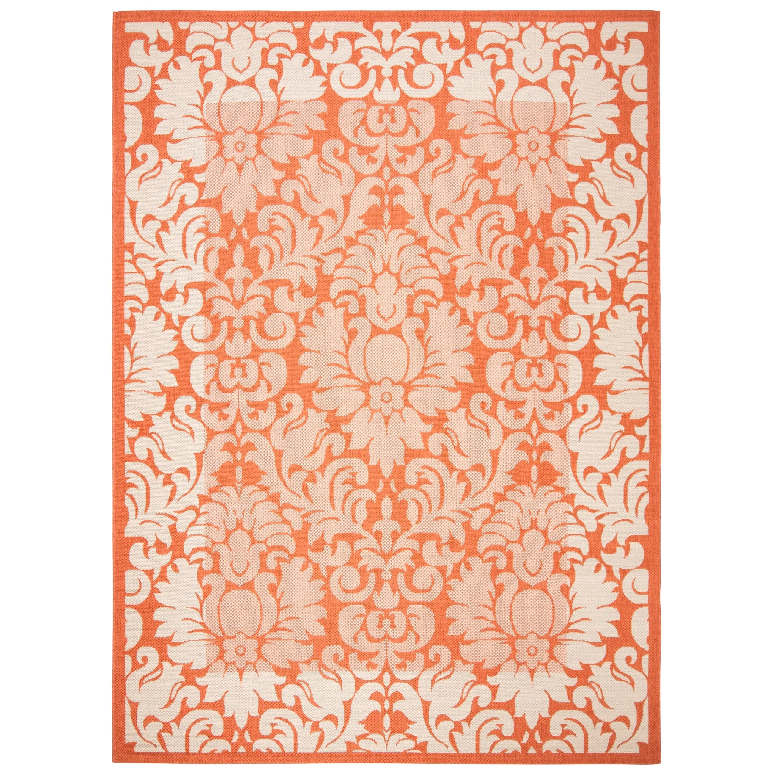 SAFAVIEH Courtyard Peggie Indoor/ Outdoor Patio Backyard Rug