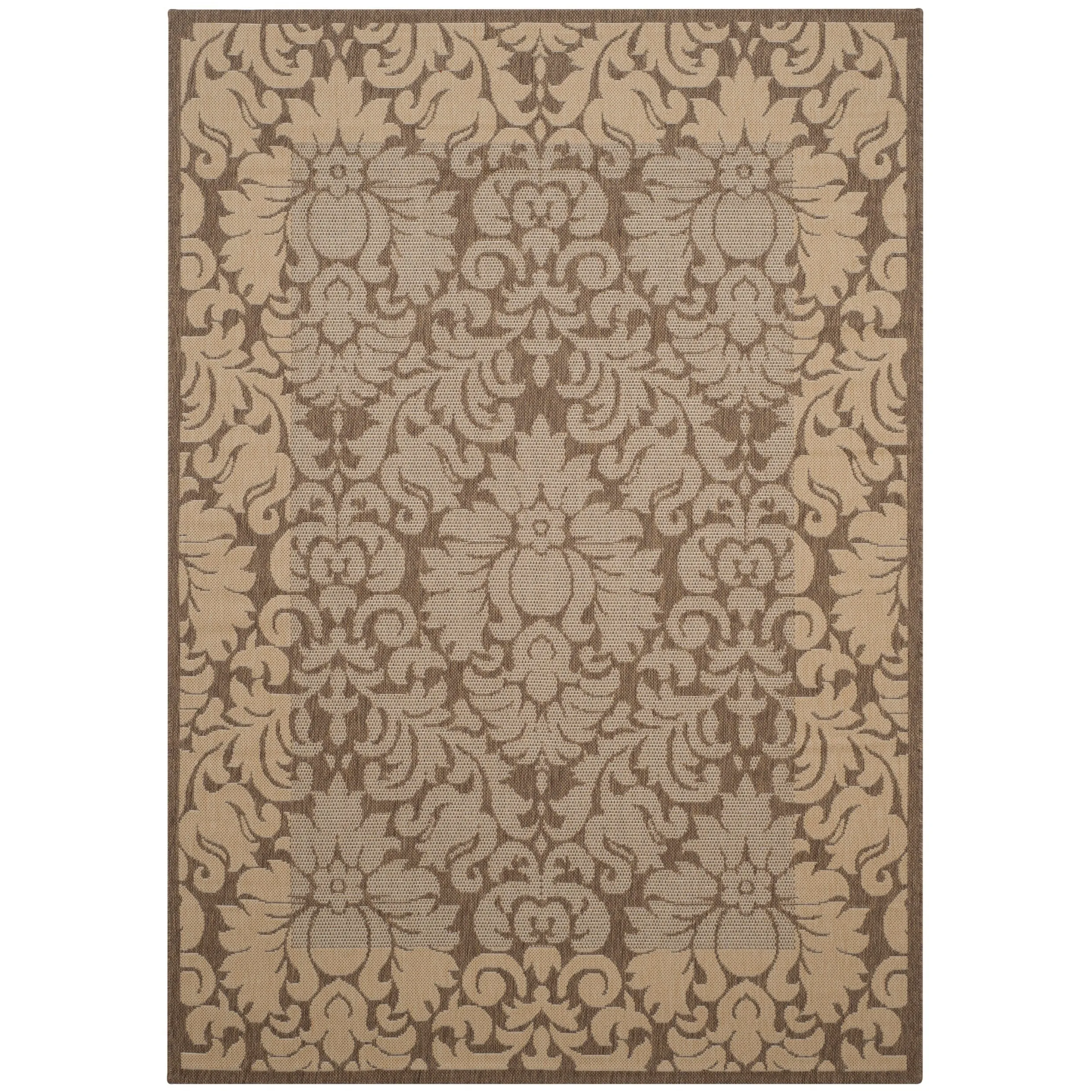 SAFAVIEH Courtyard Peggie Indoor/ Outdoor Patio Backyard Rug
